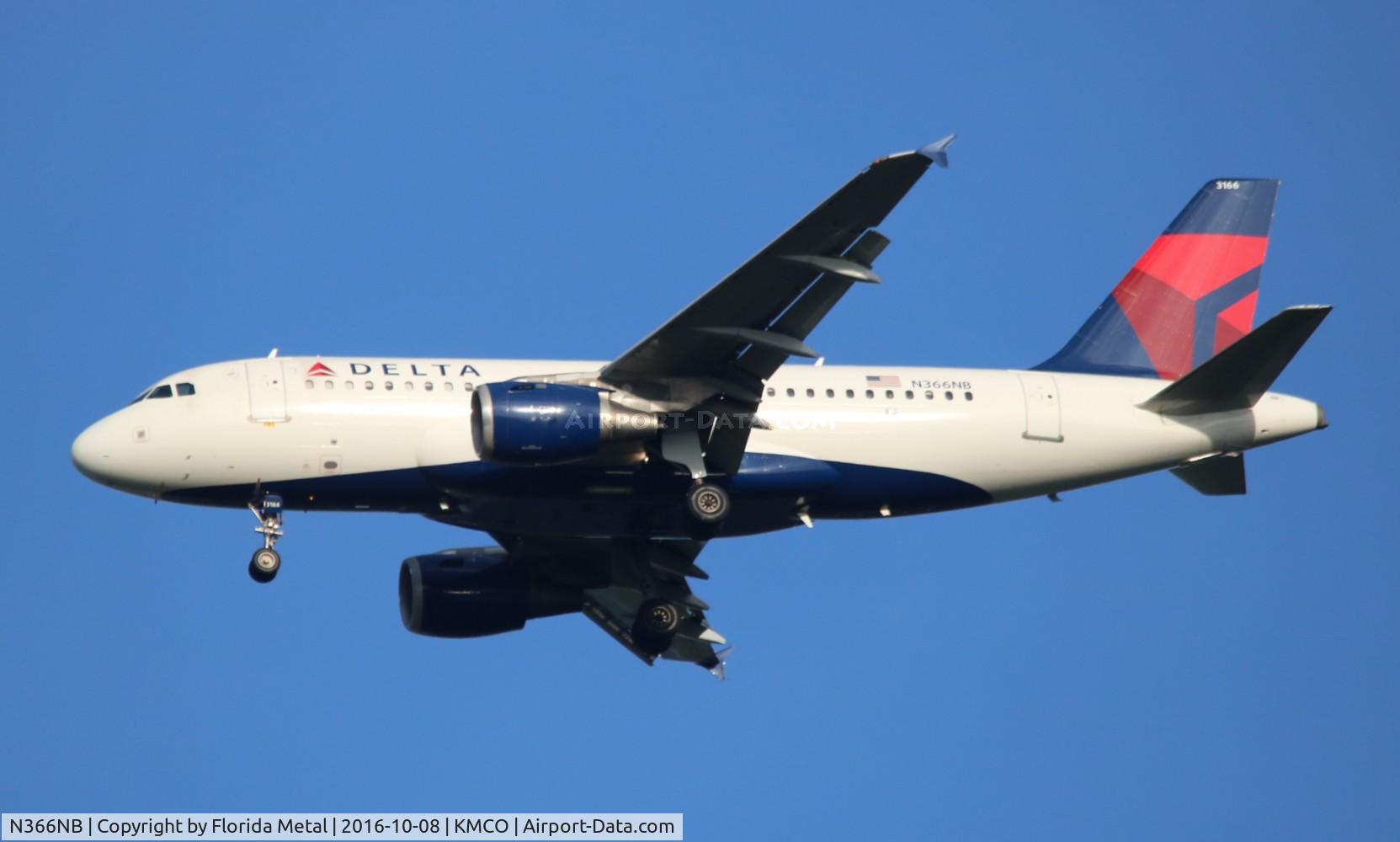 N366NB, 2003 Airbus A319-114 C/N 2026, MCO 2016