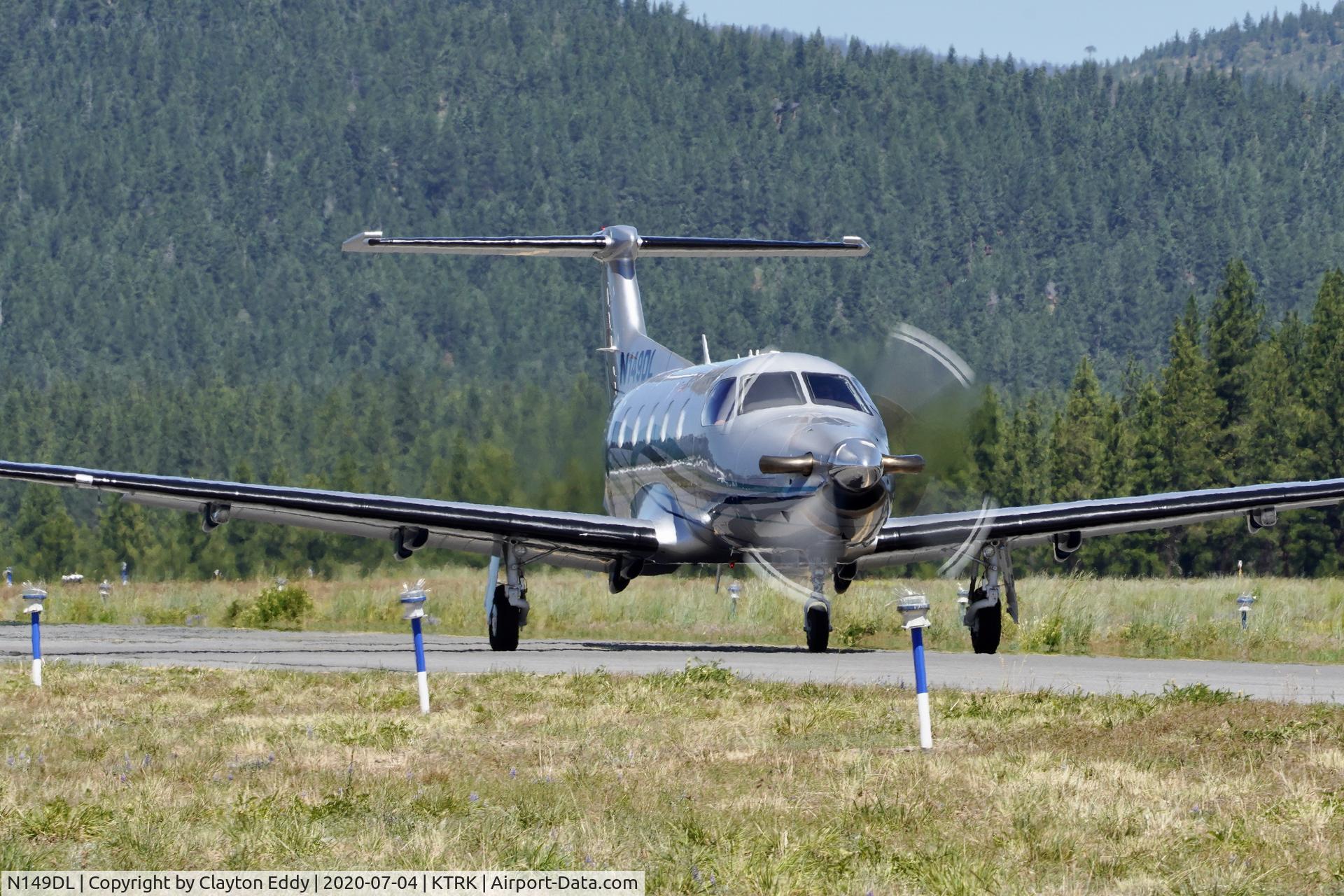 N149DL, 2008 Pilatus PC-12/47E C/N 1049, Truckee Airport California 2020.