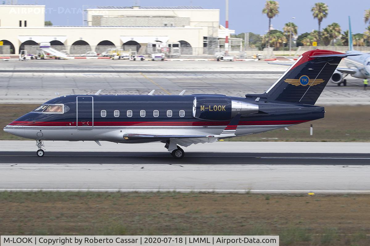 M-LOOK, 1996 Canadair Challenger 604 (CL-600-2B16) C/N 5319, Runway 31