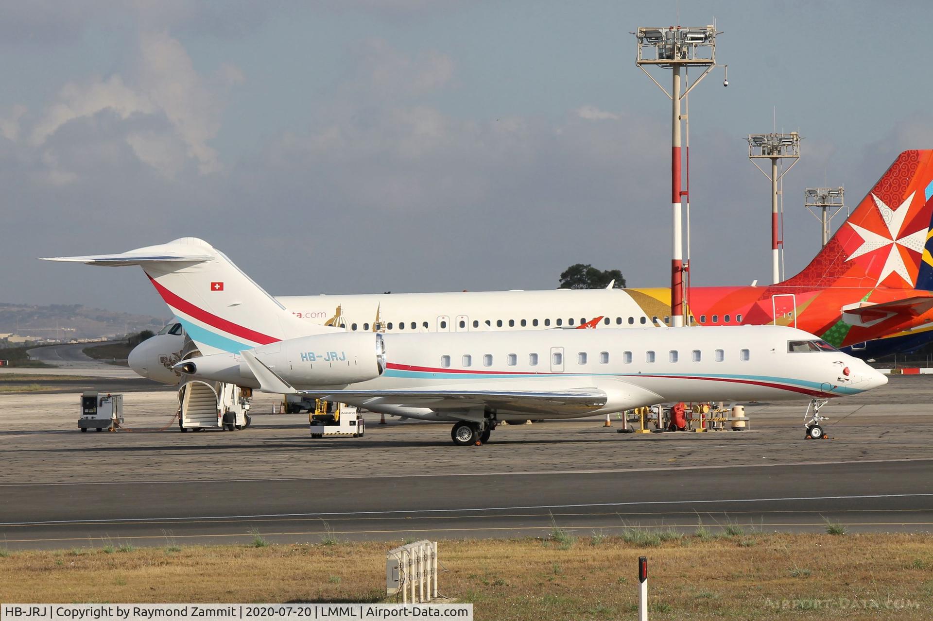 HB-JRJ, Bombardier BD-700 1A11 Global 5500 C/N 60007, Bombardier BD-700 Global 5500 HB-JRJ Execujet Aviation