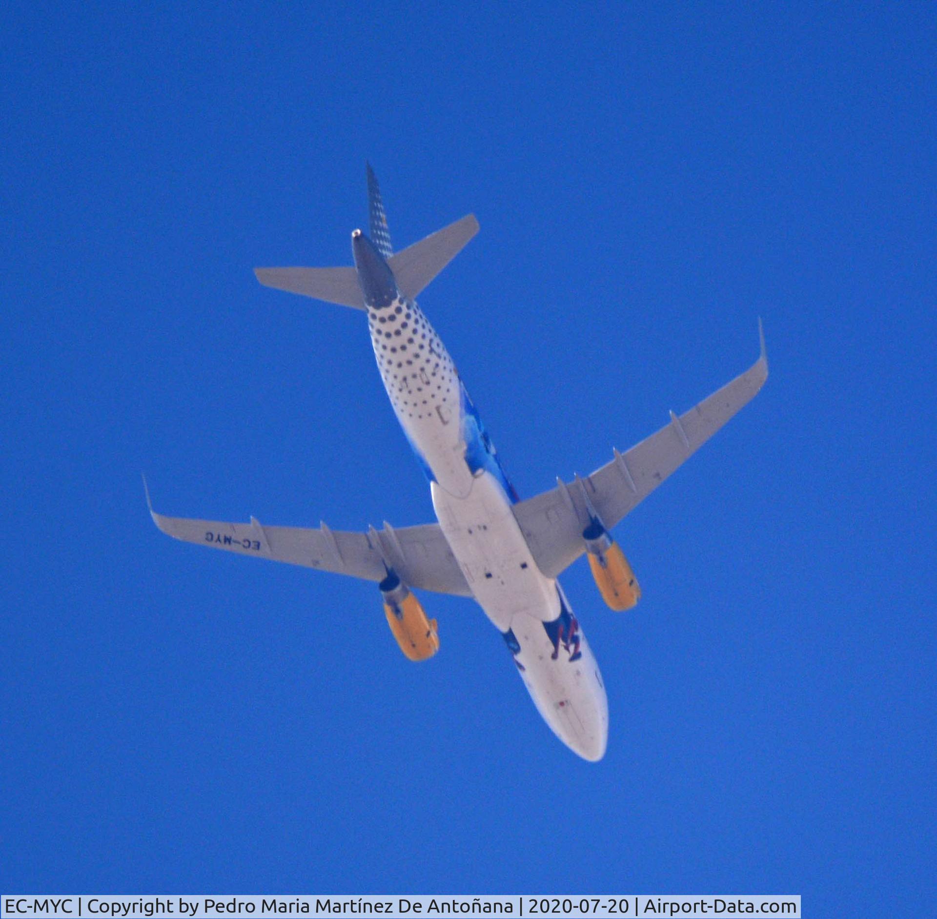 EC-MYC, 2018 Airbus A320-232 C/N 8238, Ventas de Armentia - Condado de Treviño - España