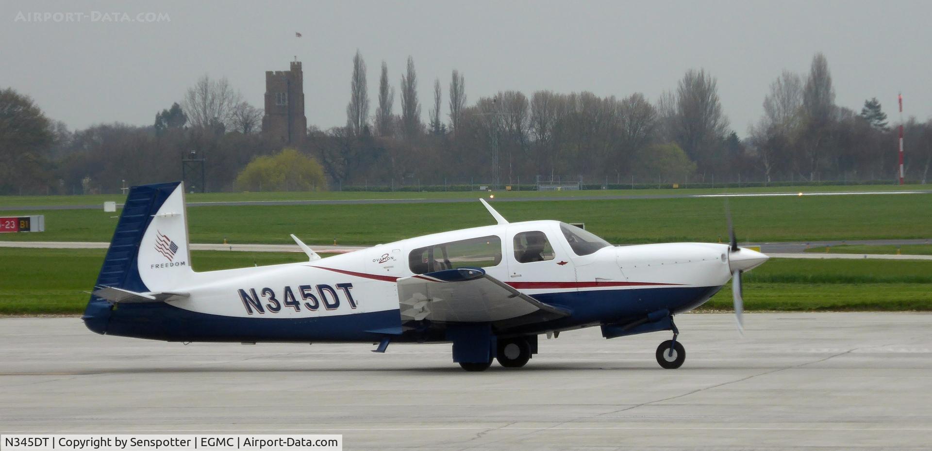 N345DT, 2006 Mooney M20R Ovation C/N 29-0419, Mooney M20R Ovation N345DT at Southend Airport