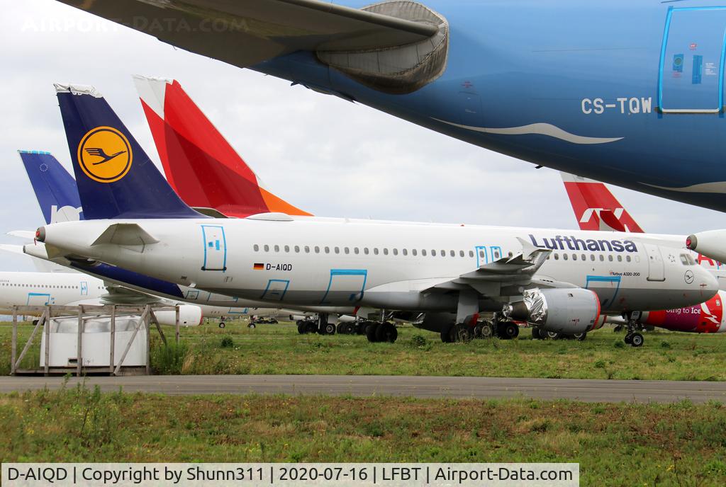 D-AIQD, 1991 Airbus A320-211 C/N 0202, Stored @LDE