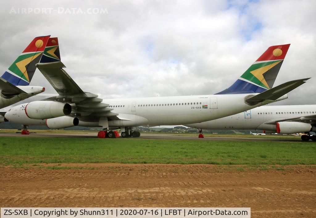 ZS-SXB, 2004 Airbus A340-313E C/N 582, Stored @LDE