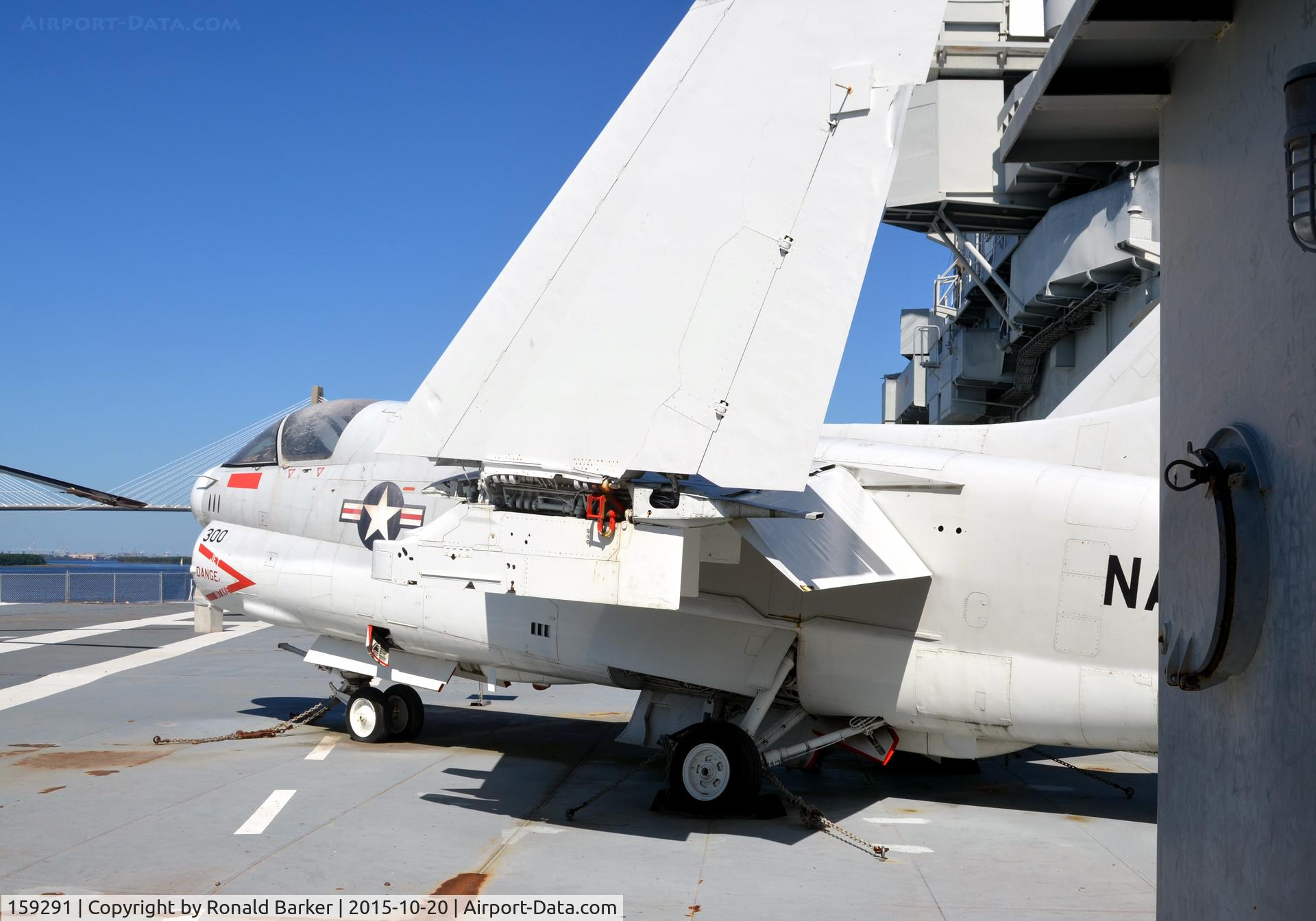 159291, LTV A-7E Corsair II C/N E-362, A-7E  USS Yorktown  Patriots Point