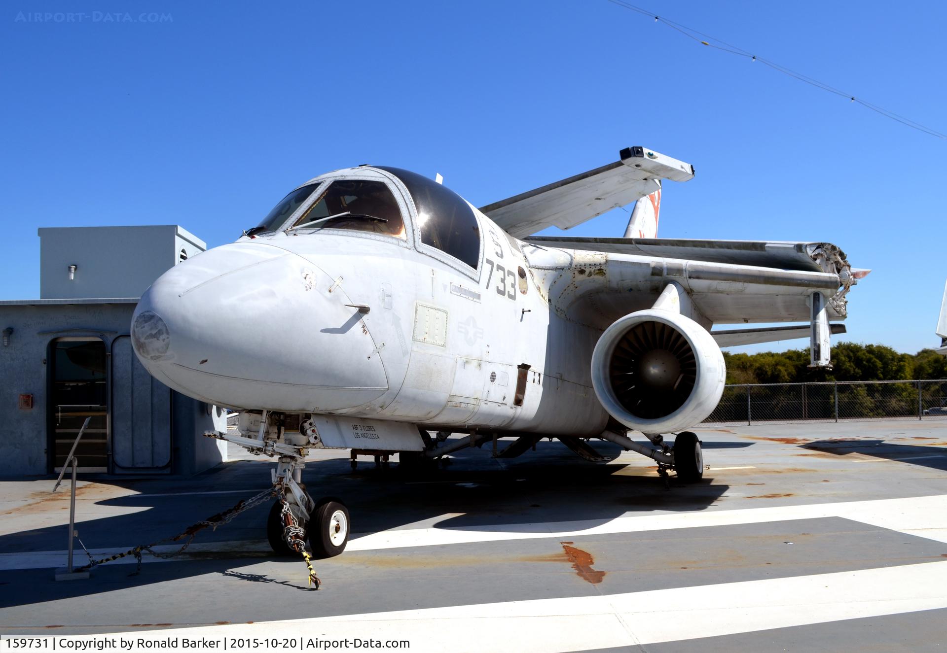 159731, Lockheed S-3B Viking C/N 394A-1060, S-3B  USS Yorktown  Patriots Point