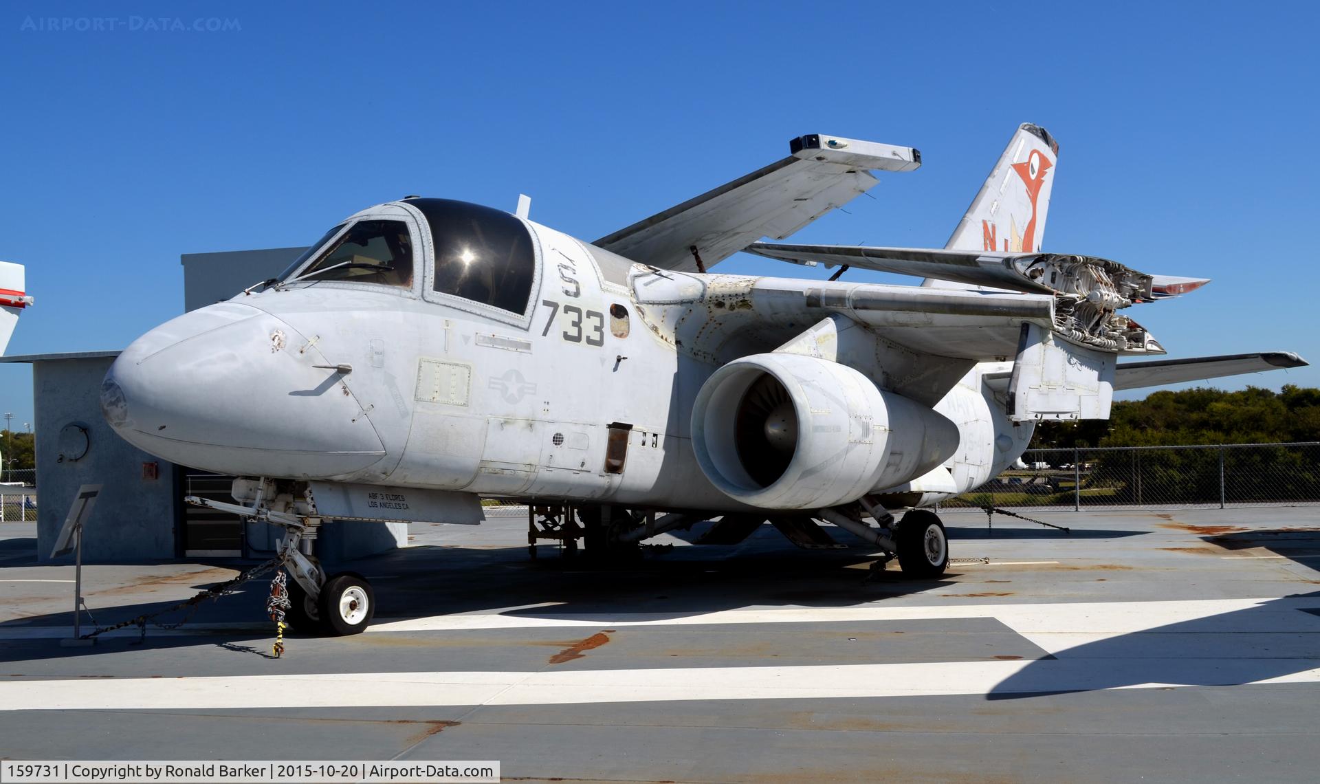 159731, Lockheed S-3B Viking C/N 394A-1060, S-3B  USS Yorktown  Patriots Point