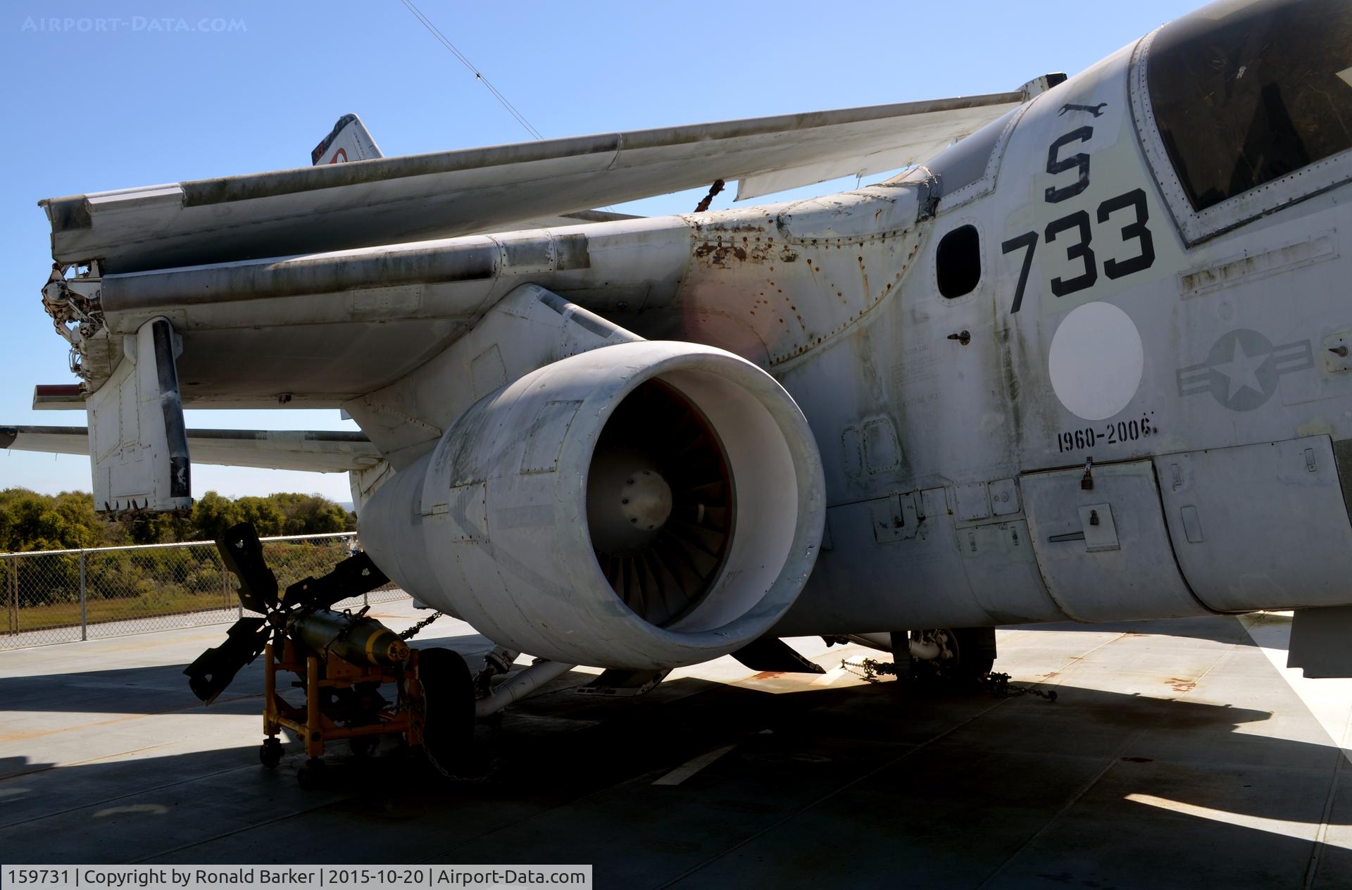 159731, Lockheed S-3B Viking C/N 394A-1060, S-3B  USS Yorktown  Patriots Point