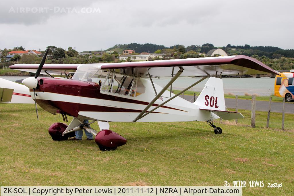 ZK-SOL, Fisher Dakota Hawk C/N DH-20, Gary R Mitchell, Auckland