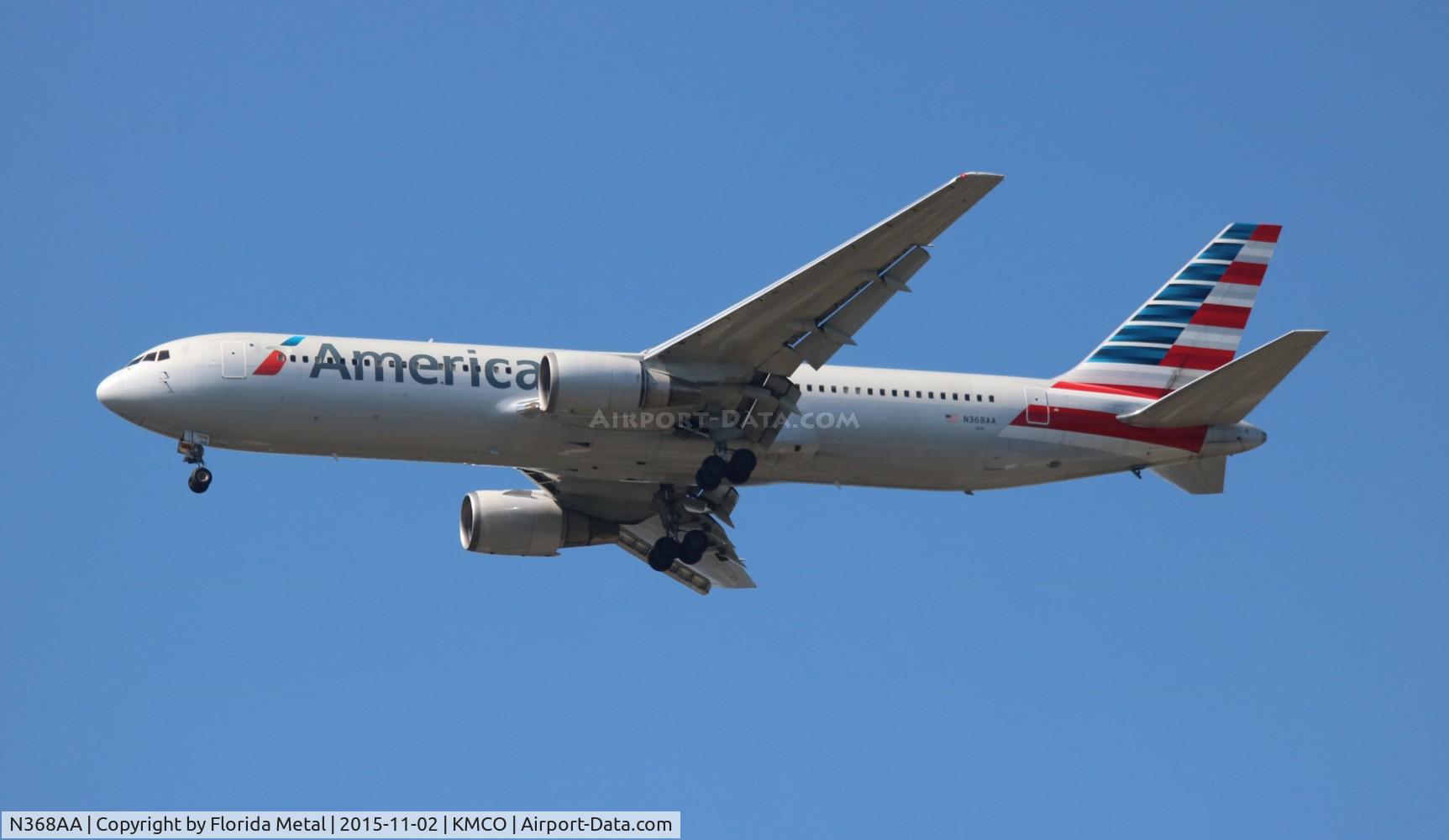 N368AA, 1991 Boeing 767-323 C/N 25195, MCO 2015