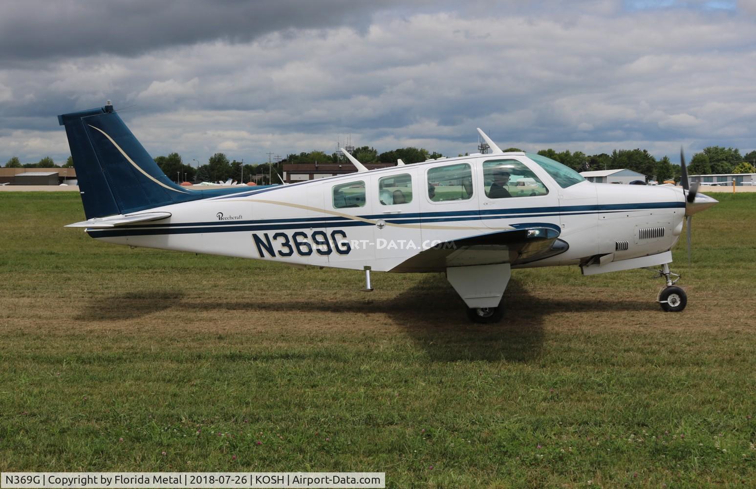 N369G, 1968 Beech 36 Bonanza C/N E-44, OSH 2018