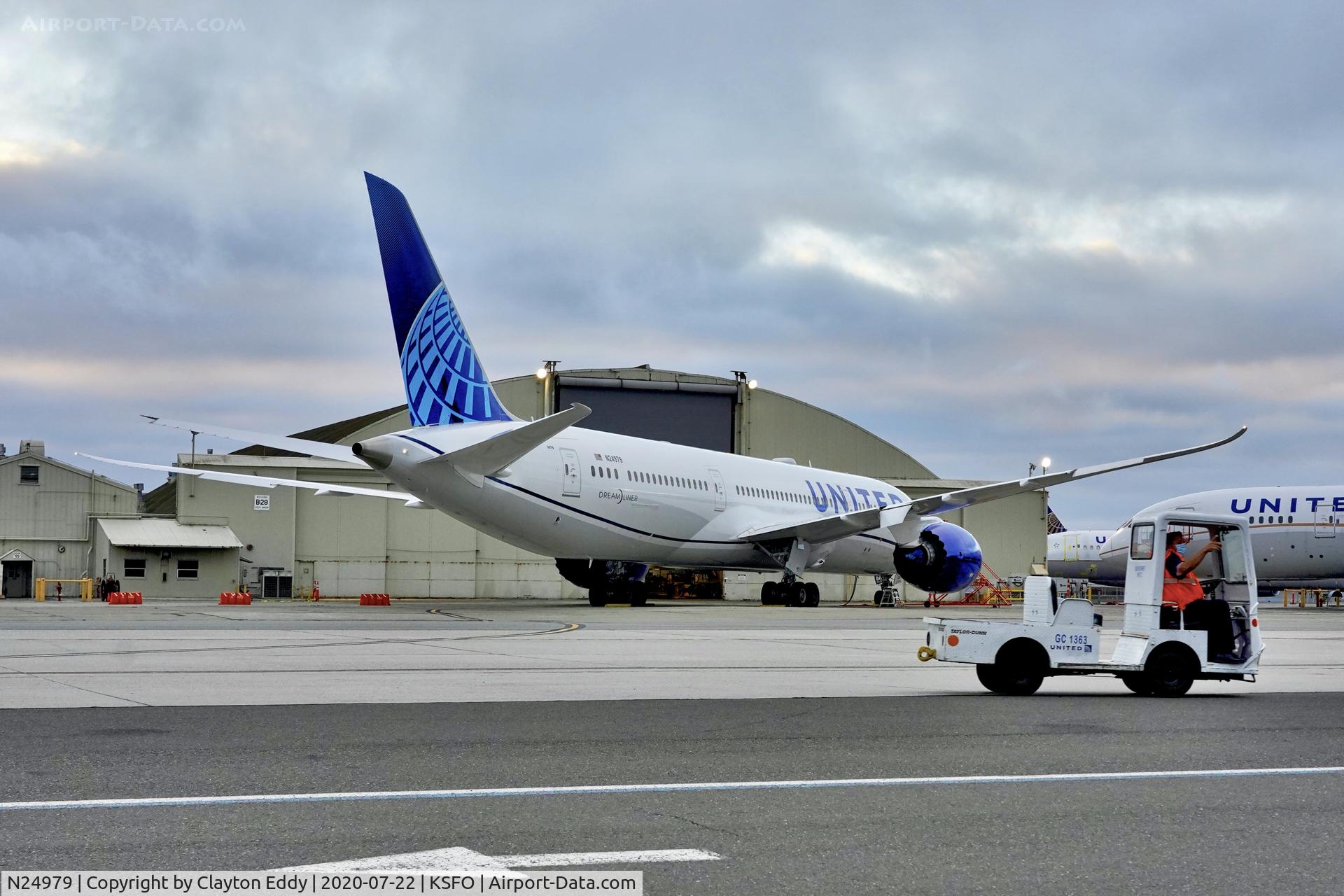 N24979, 2020 Boeing 787-9 Dreamliner C/N 55141, SFO 2020.