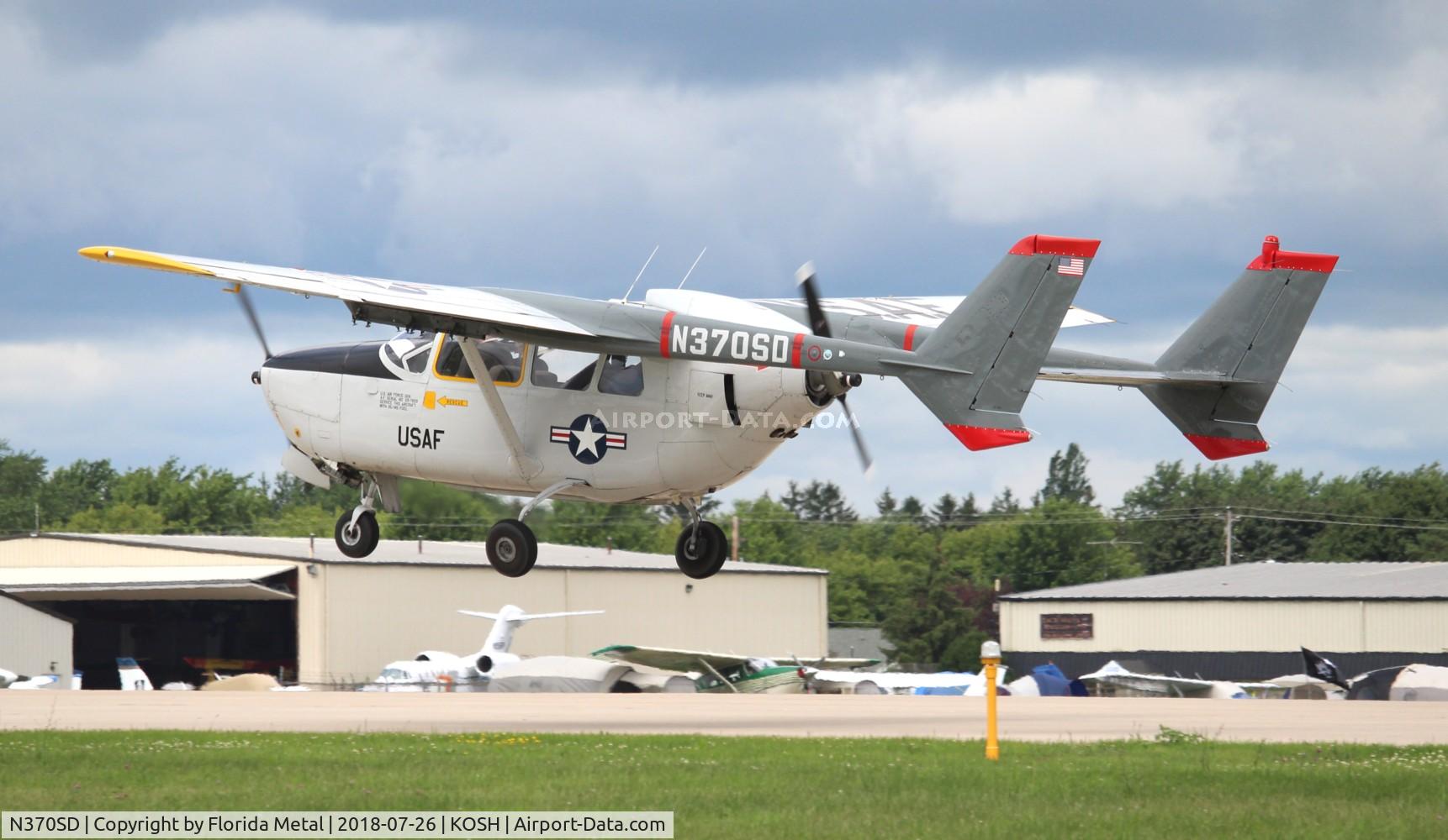 N370SD, 1969 Cessna O-2A Super Skymaster Super Skymaster C/N 337M-0457, OSH 2018