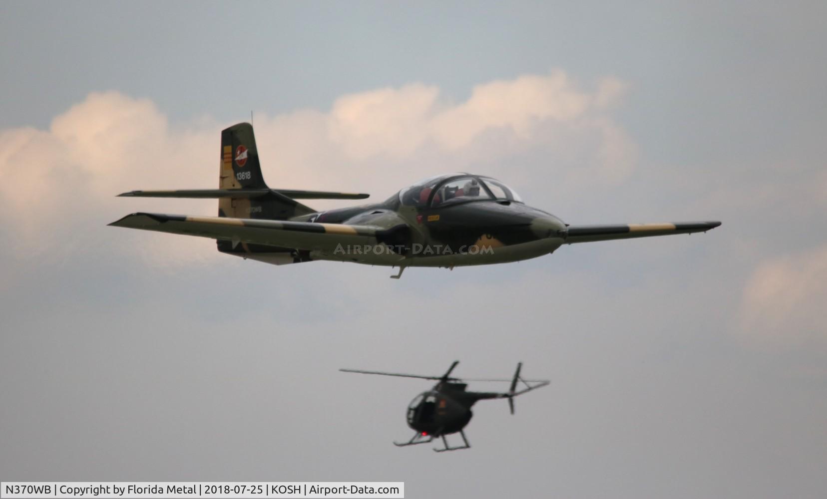 N370WB, 1966 Cessna T-37C Tweety Bird C/N 40974, OSH 2018