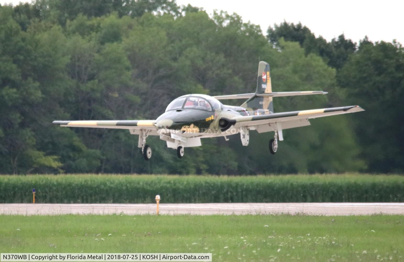 N370WB, 1966 Cessna T-37C Tweety Bird C/N 40974, OSH 2018