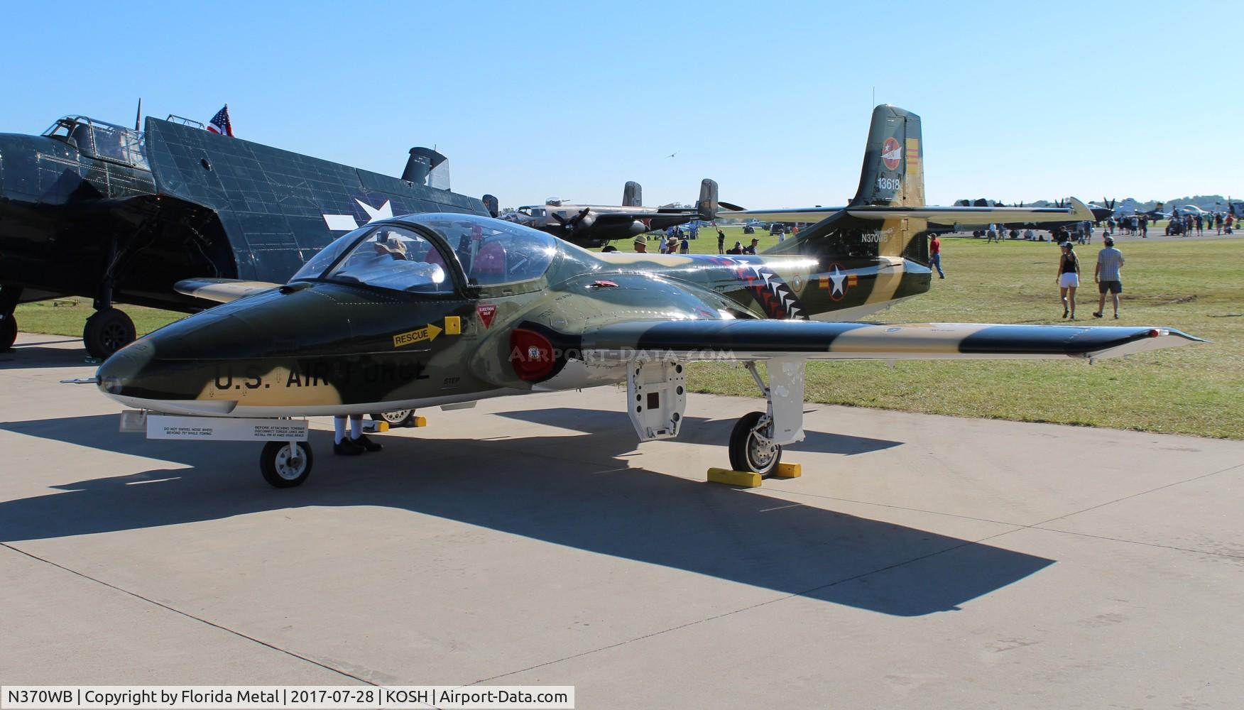 N370WB, 1966 Cessna T-37C Tweety Bird C/N 40974, OSH 2017