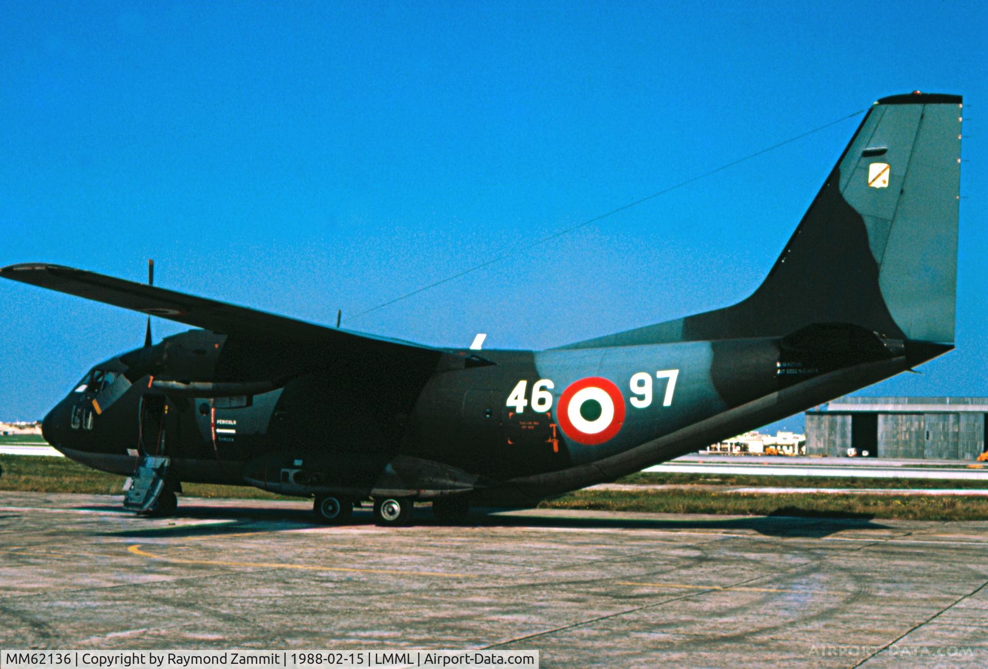 MM62136, Aeritalia G-222TCM C/N 4049, Aeitalia G222 MM62136/46-97 Italian Air Force
