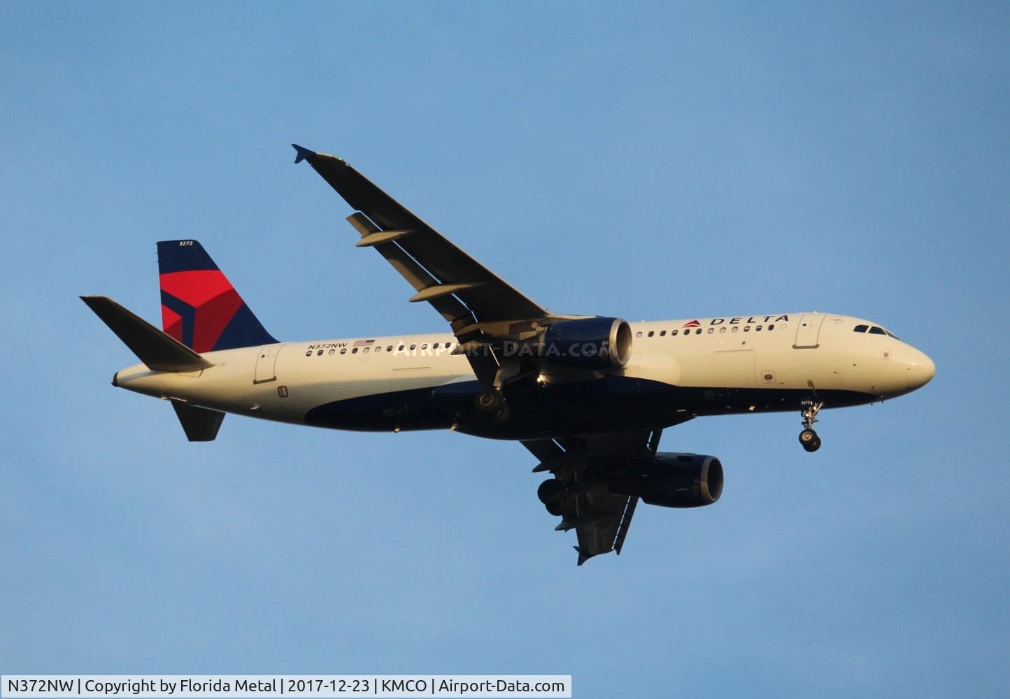 N372NW, 2001 Airbus A320-212 C/N 1633, MCO 2017