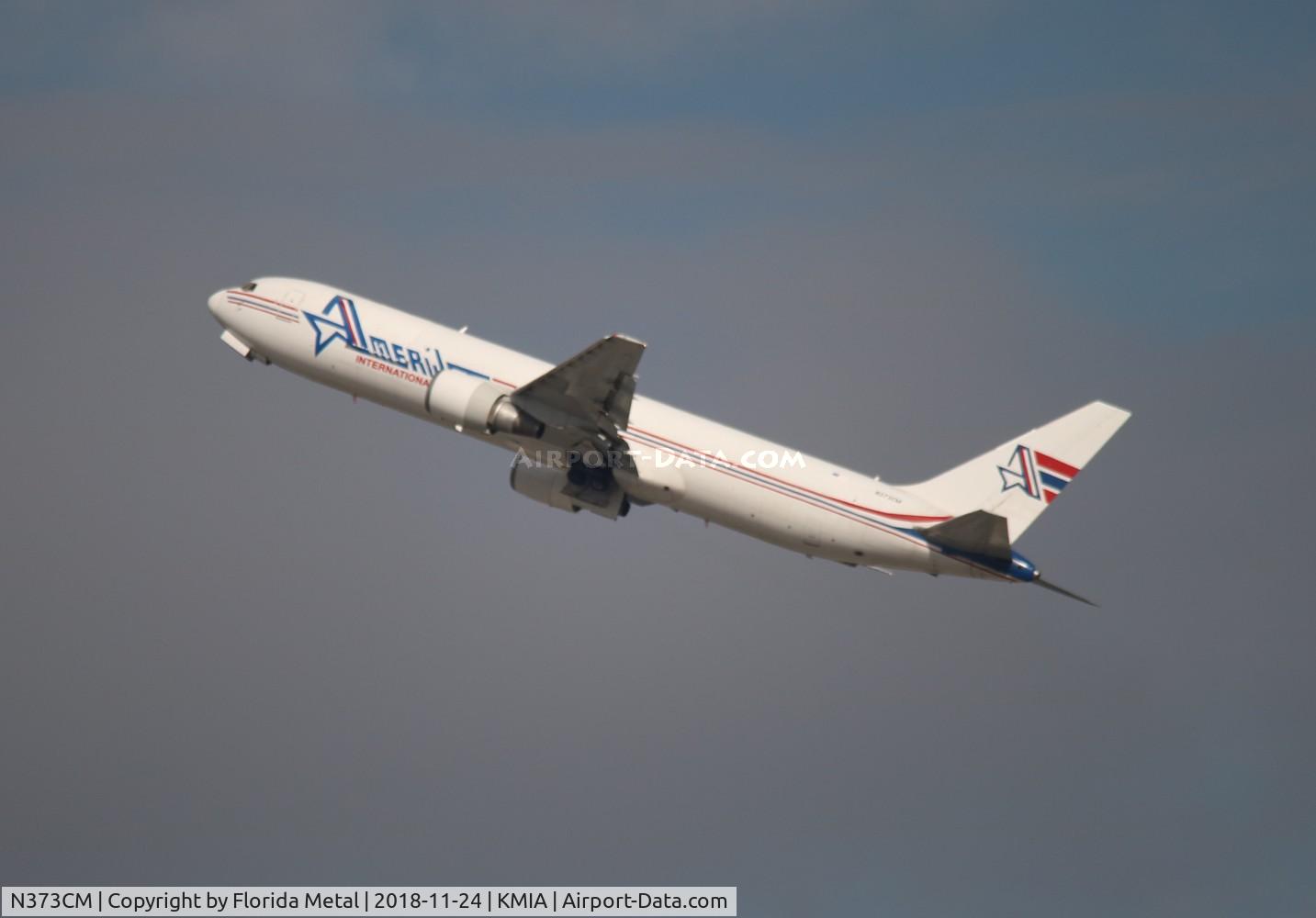 N373CM, 1990 Boeing 767-338 C/N 24929, MIA 2018