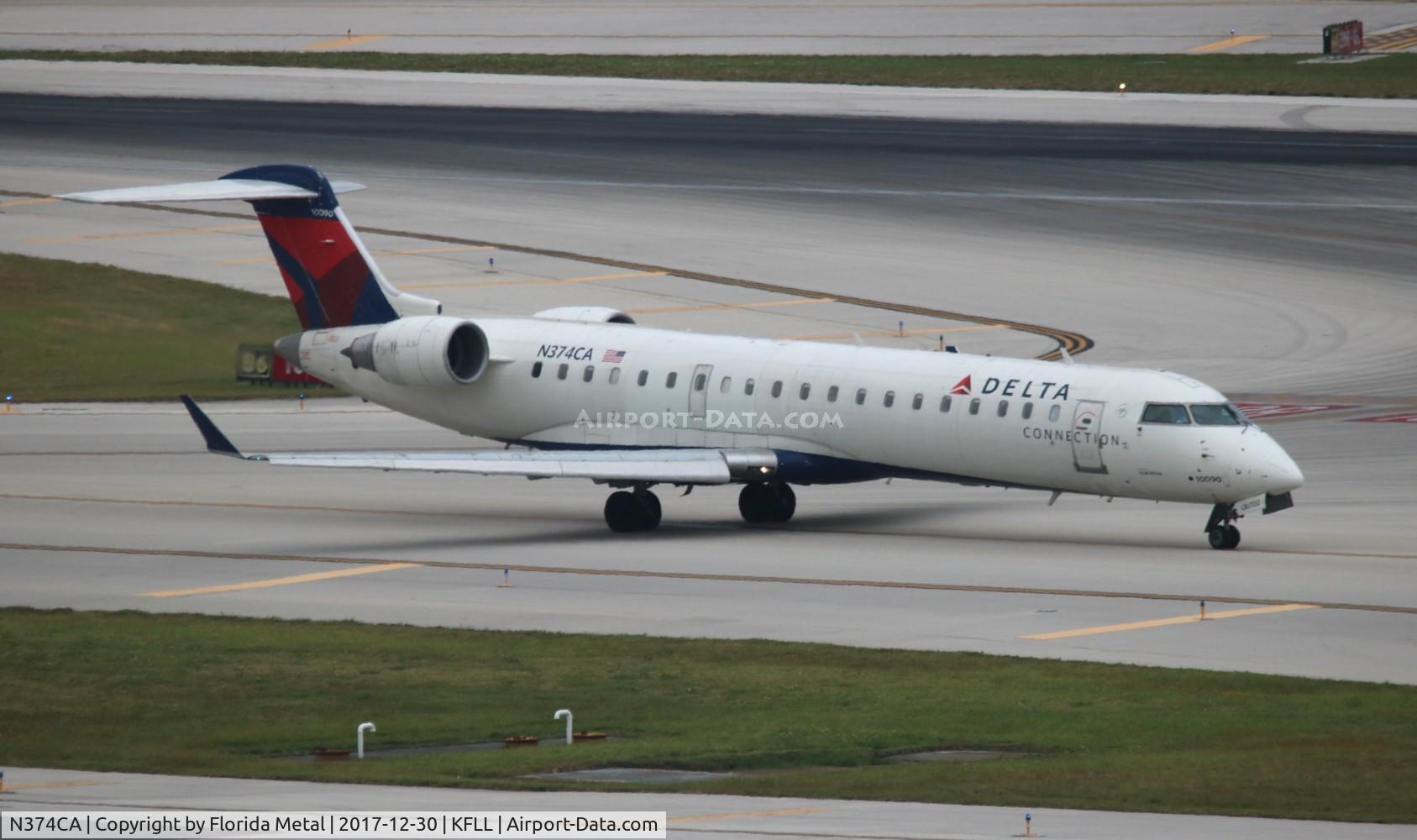 N374CA, 2003 Bombardier CRJ-701 (CL-600-2C10) Regional Jet C/N 10090, FLL 2017