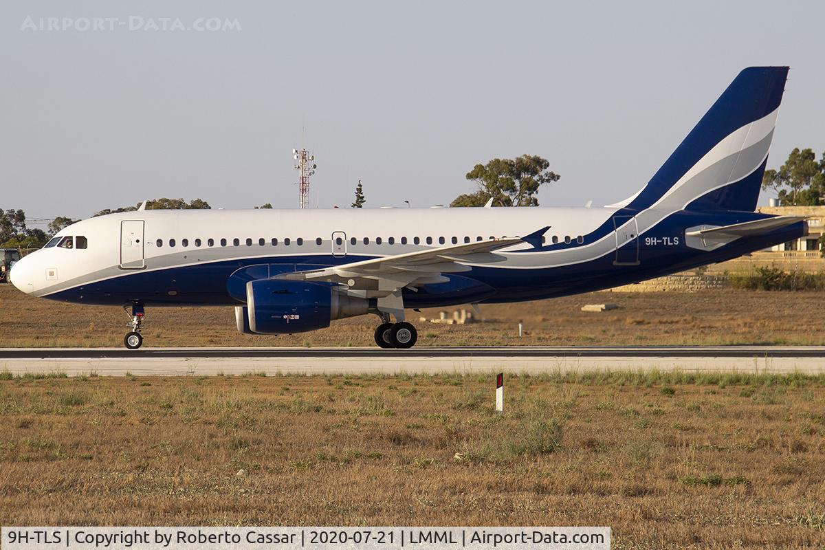 9H-TLS, 2006 Airbus A319-112 C/N 2662, Runway 13 Backtrack