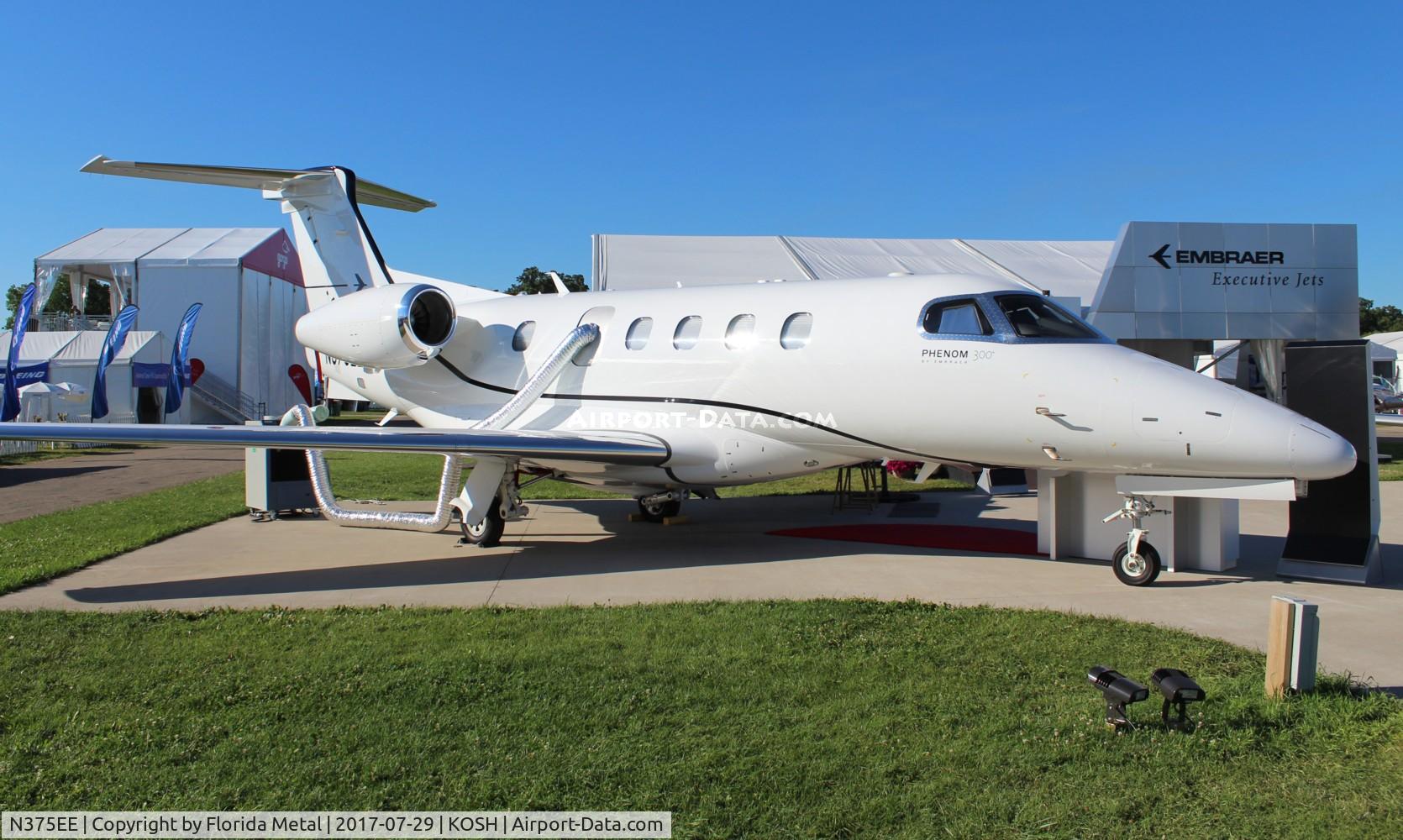 N375EE, 2017 Embraer EMB-505 Phenom 300 C/N 50500375, OSH 2017