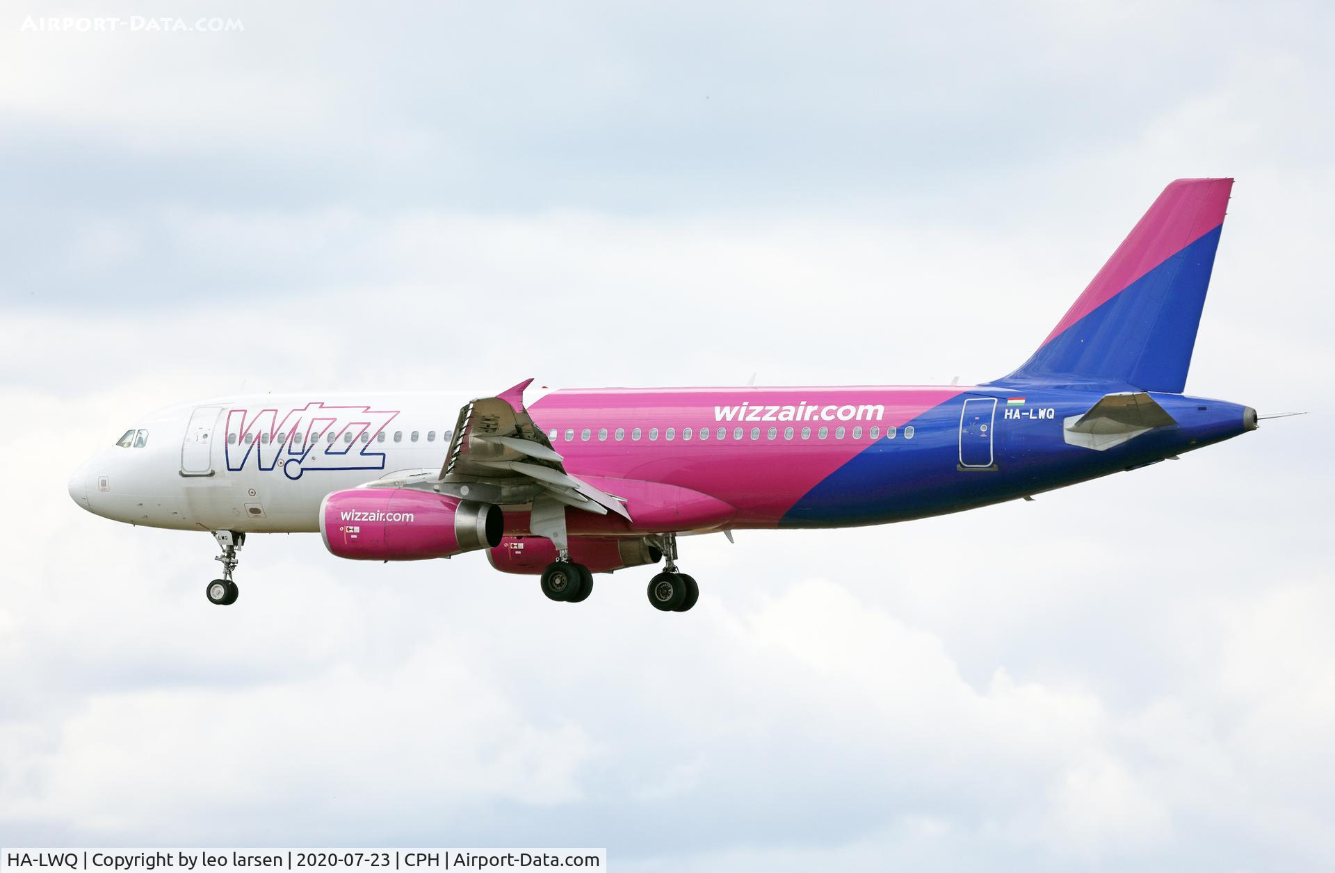 HA-LWQ, 2012 Airbus A320-232 C/N 5196, Copenhagen 23.7.2020