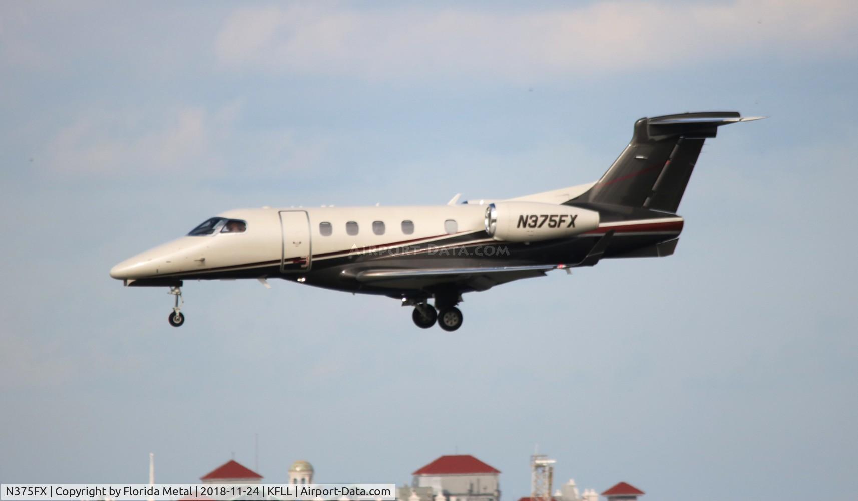 N375FX, 2017 Embraer EMB-505 Phenom 300 C/N 50500394, FLL 2018
