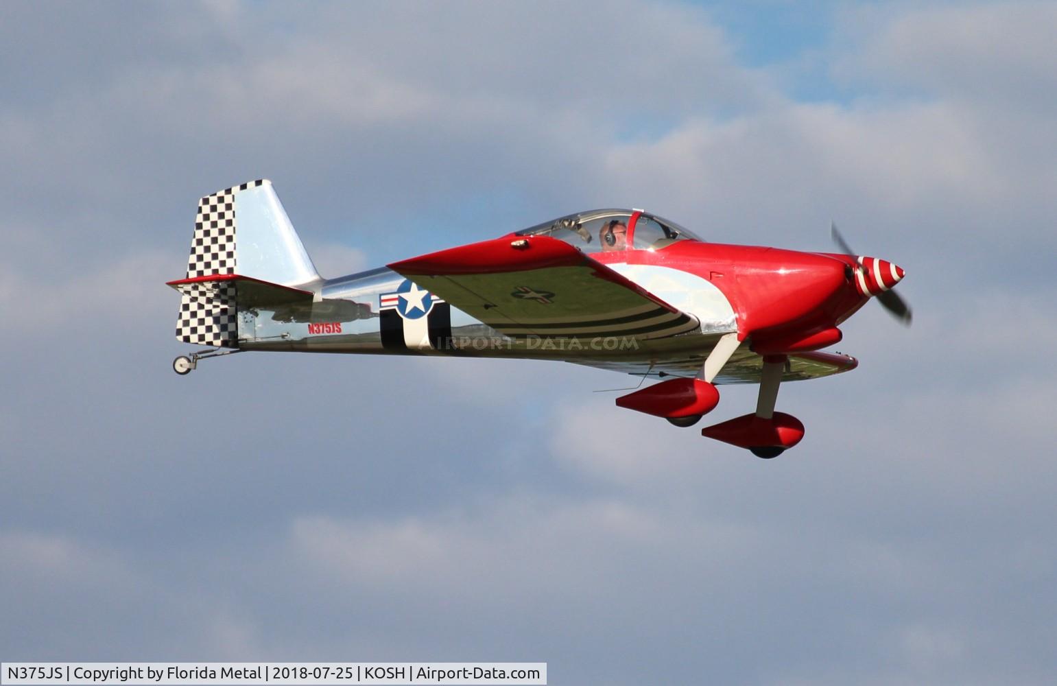 N375JS, 2000 Vans RV-6 C/N 23645, OSH 2018