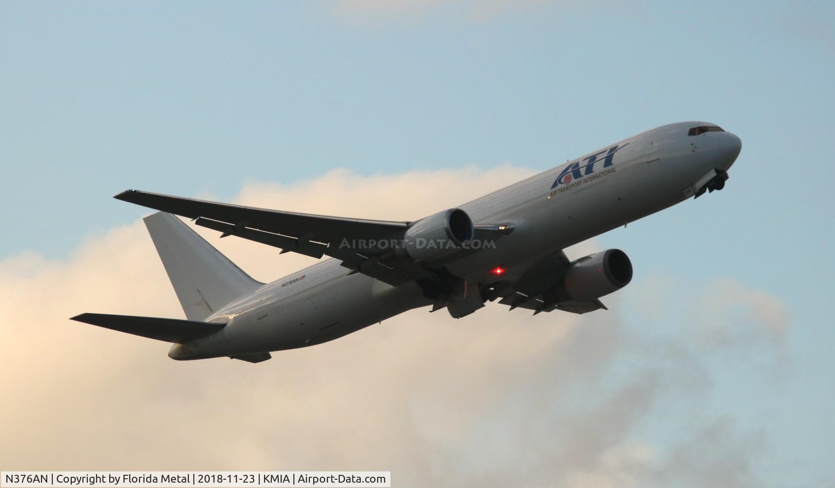 N376AN, 1992 Boeing 767-323 C/N 25445, MIA 2018