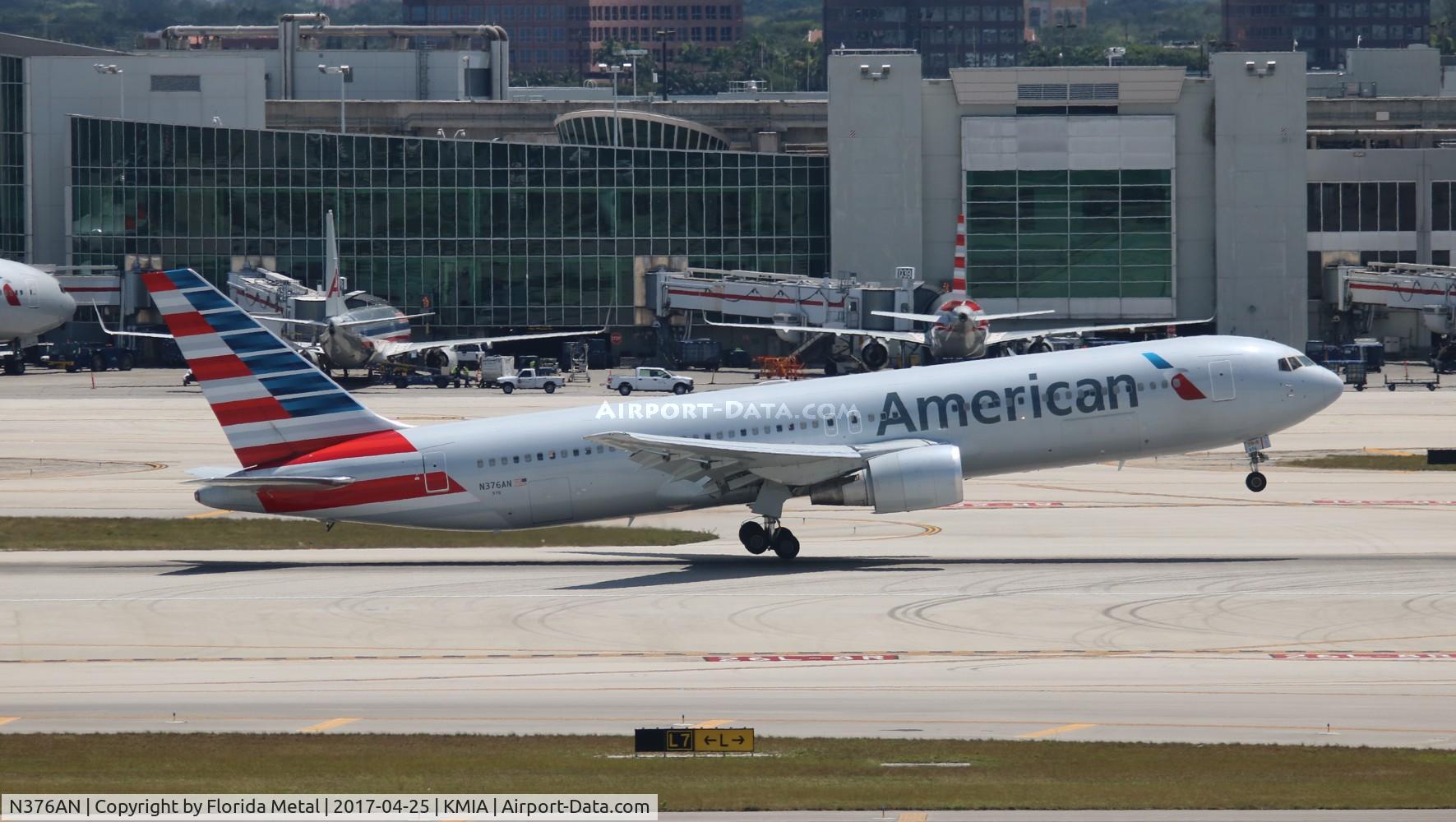N376AN, 1992 Boeing 767-323 C/N 25445, MIA 2017