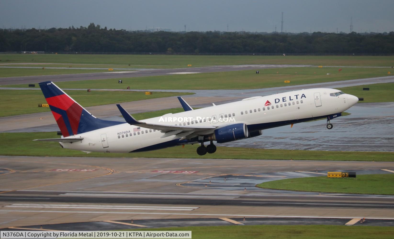 N376DA, 1999 Boeing 737-832 C/N 29624, TPA 2019
