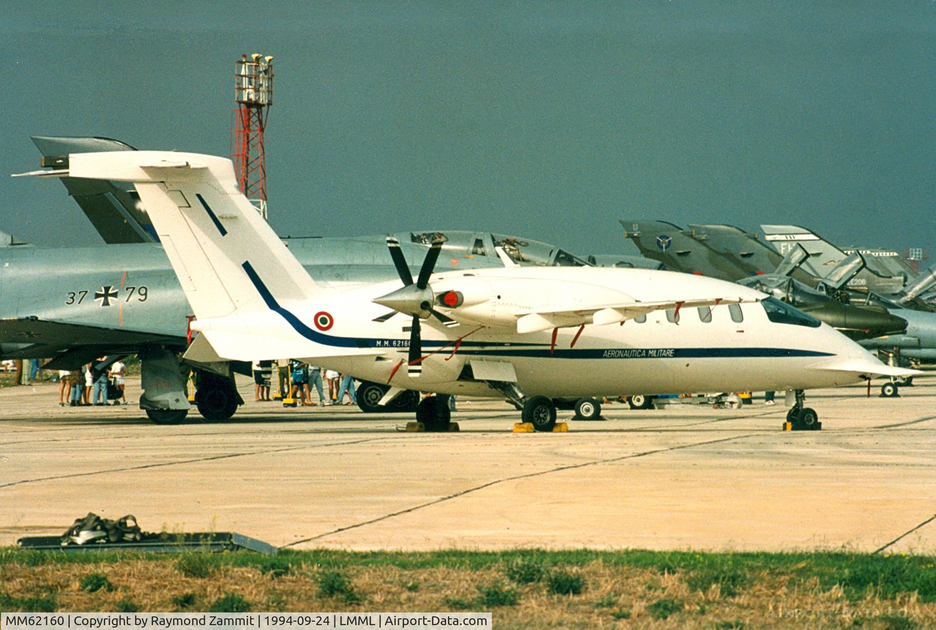 MM62160, Piaggio P-180AM Avanti C/N 1024, Piaggio P-180AM Avanti MM62160 Italian Air Force