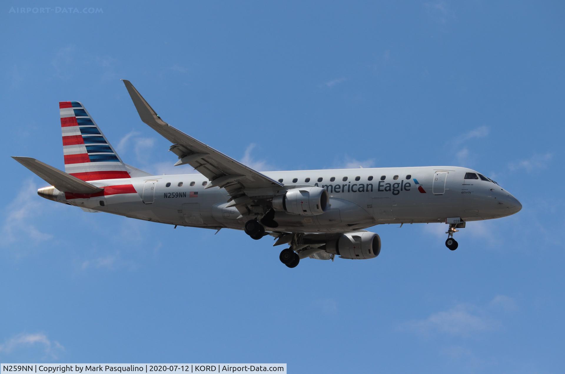N259NN, 2017 Embraer 175LR (ERJ-170-200LR) C/N 17000682, ERJ-170-200LR
