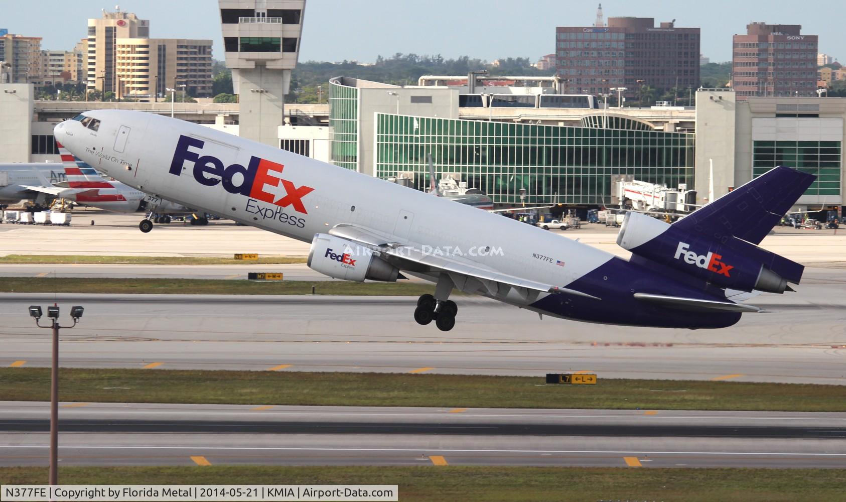 N377FE, 1972 McDonnell Douglas MD-10-10F C/N 47965, MIA 2014