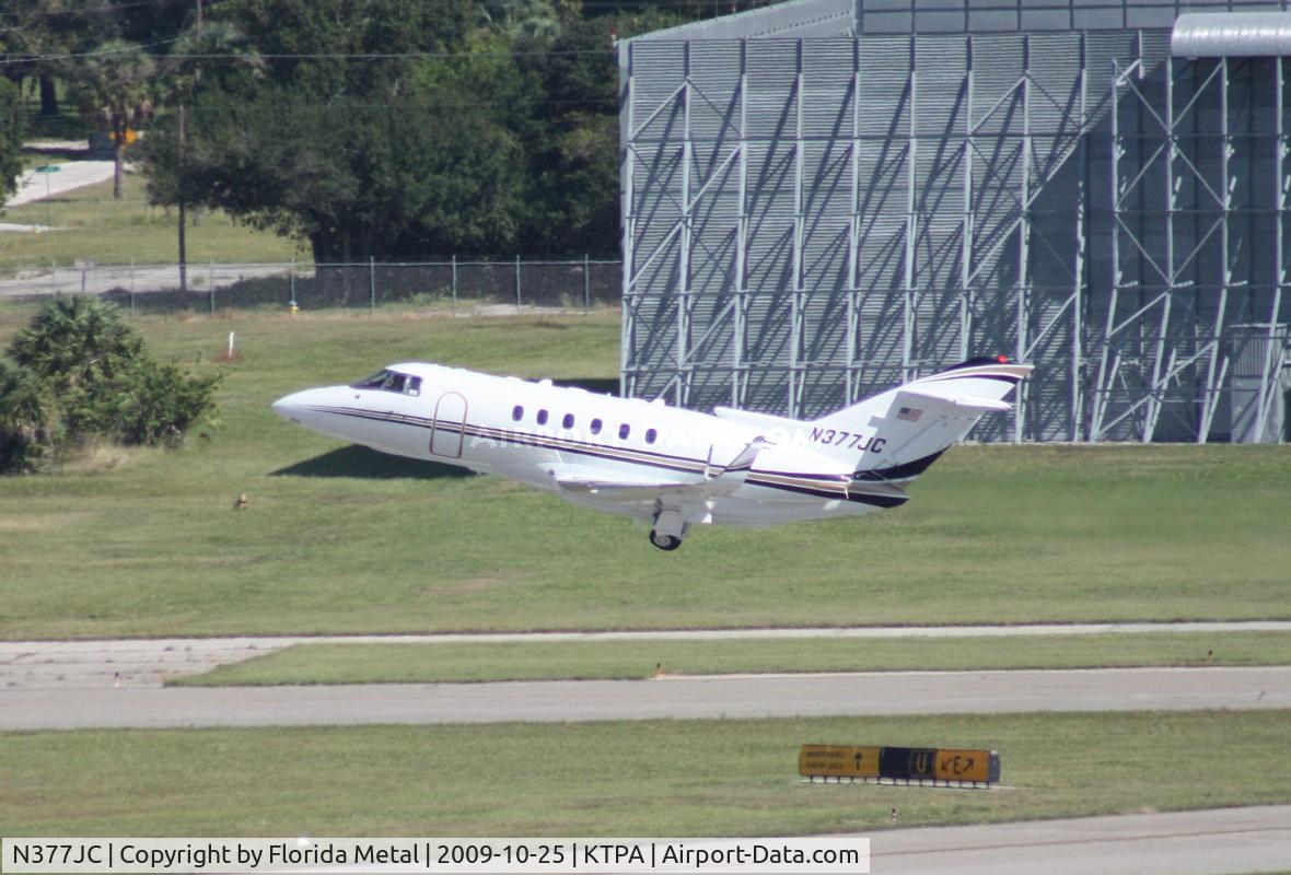 N377JC, 1998 Raytheon Hawker 800XP C/N 258349, TPA 2009
