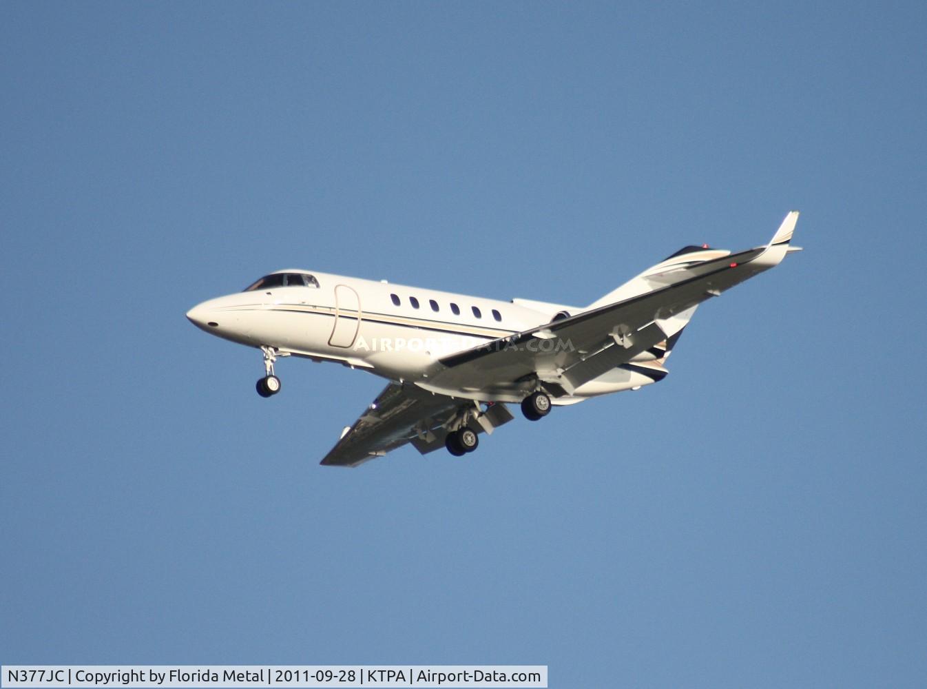 N377JC, 1998 Raytheon Hawker 800XP C/N 258349, TPA 2011