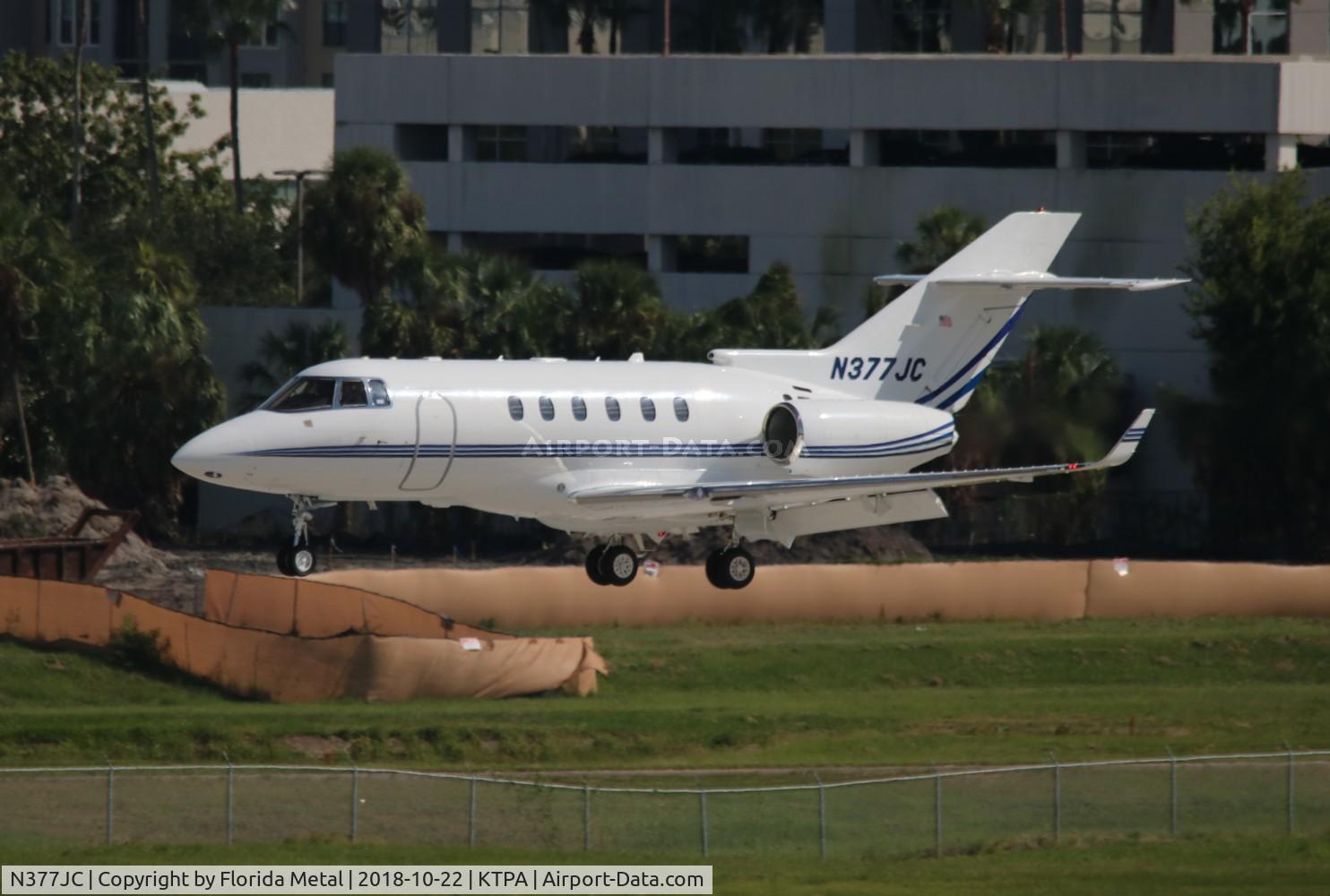 N377JC, 1998 Raytheon Hawker 800XP C/N 258349, TPA 2018
