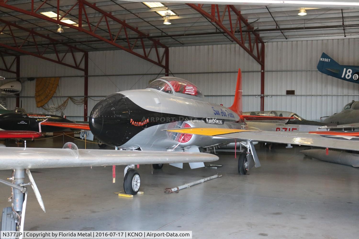 N377JP, Canadair CT-133 Silver Star 3 (CL-30) C/N T33-377, Planes of Fame