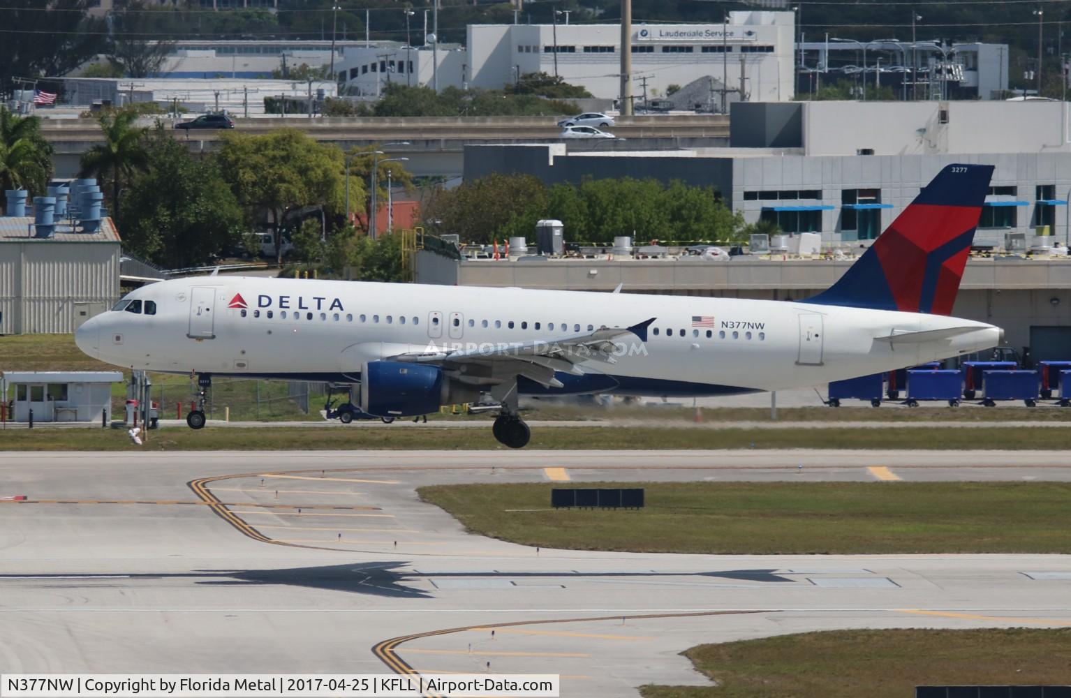N377NW, 2003 Airbus A320-211 C/N 2082, FLL 2017