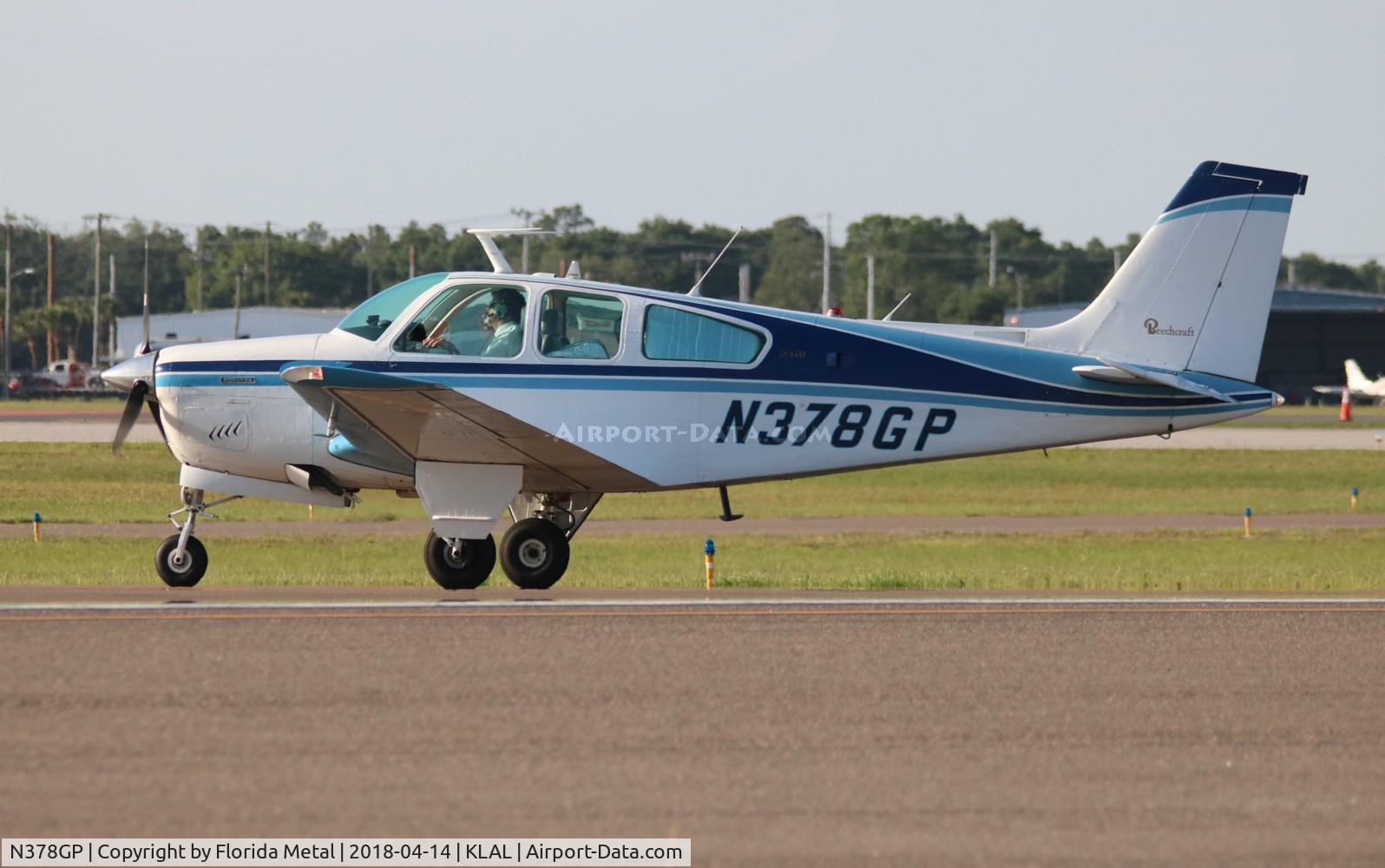 N378GP, 1975 Beech F33A Bonanza C/N CE-602, SNF 2018
