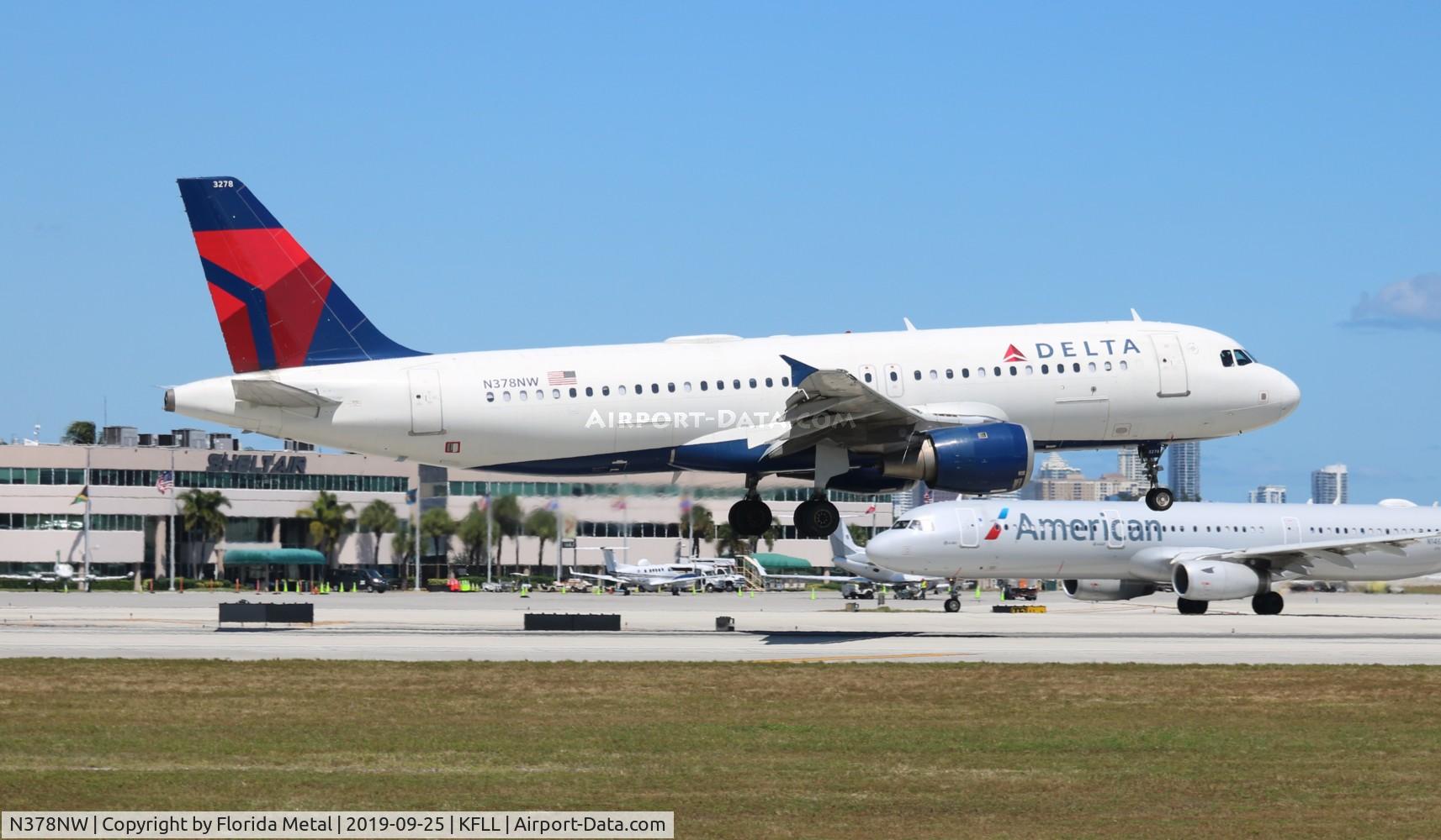 N378NW, 2003 Airbus A320-211 C/N 2092, FLL 2019