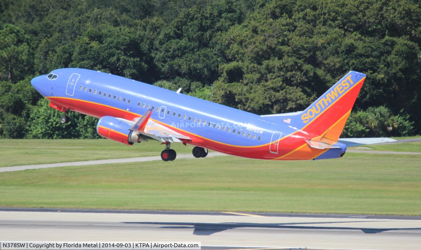N378SW, 1994 Boeing 737-3H4 C/N 26585, TPA 2014