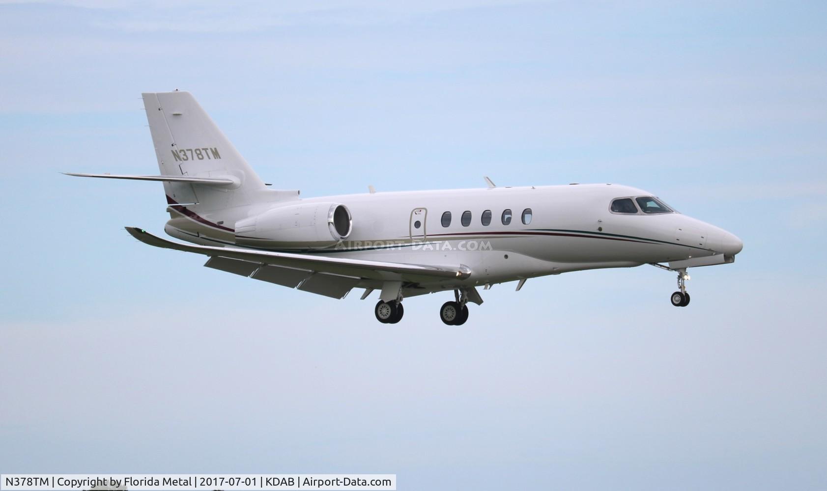 N378TM, 2016 Cessna 680A Citation Latitude C/N 680A-0049, DAB 2017