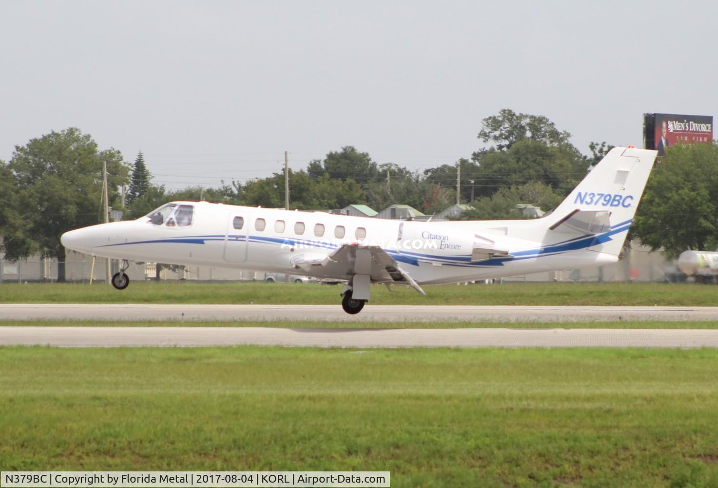 N379BC, 2003 Cessna 560 Citation Encore C/N 560-0642, ORL 2017