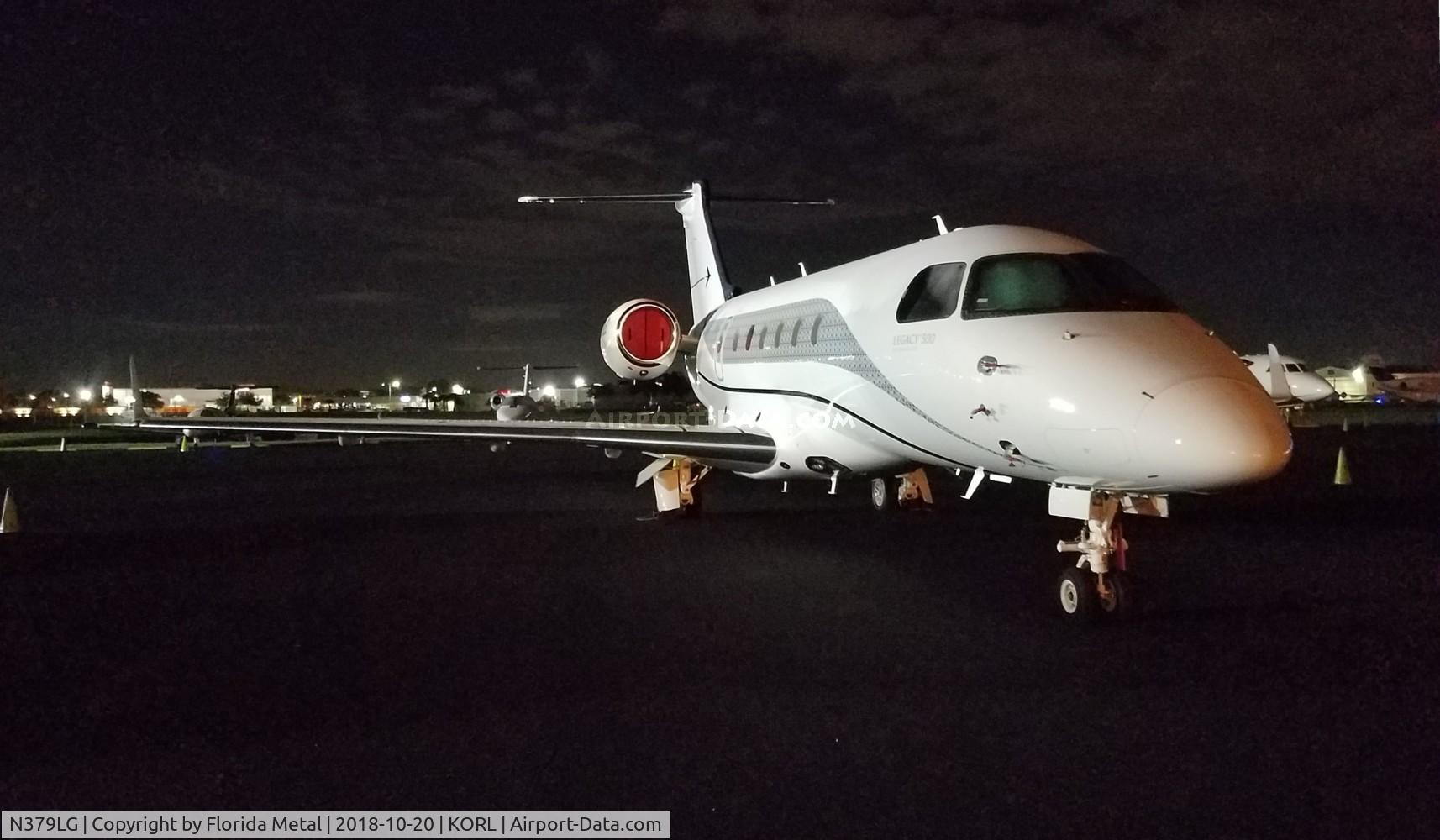 N379LG, 2015 Embraer EMB-550 Legacy 500 C/N 55000033, ORL 2018