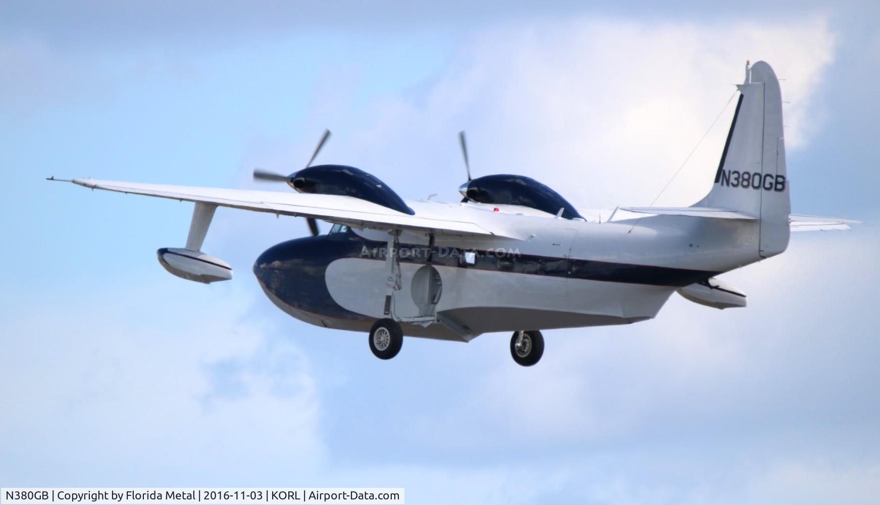 N380GB, 1947 Grumman G-73T Turbo Mallard Mallard C/N J-34, NBAA 2016