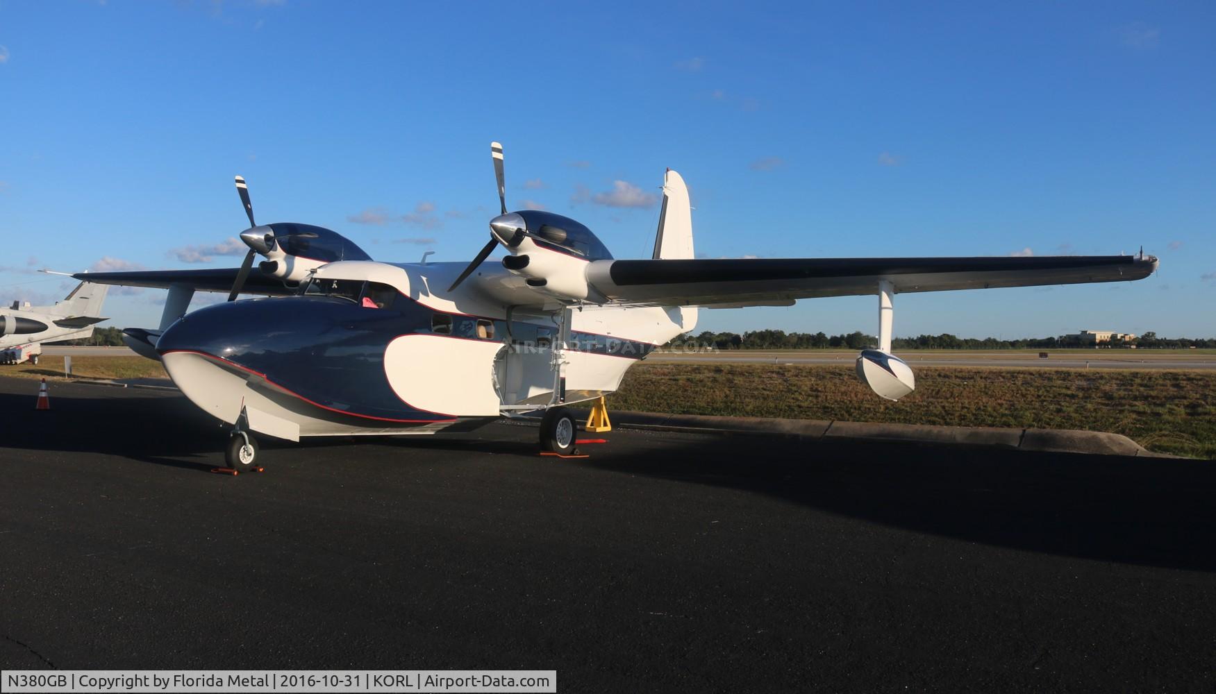 N380GB, 1947 Grumman G-73T Turbo Mallard Mallard C/N J-34, NBAA 2016