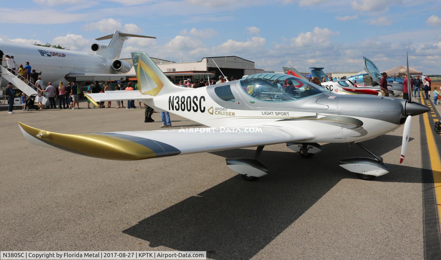 N380SC, 2017 Czech Sport Aircraft Sportcruiser C/N C0600, PTK 2017