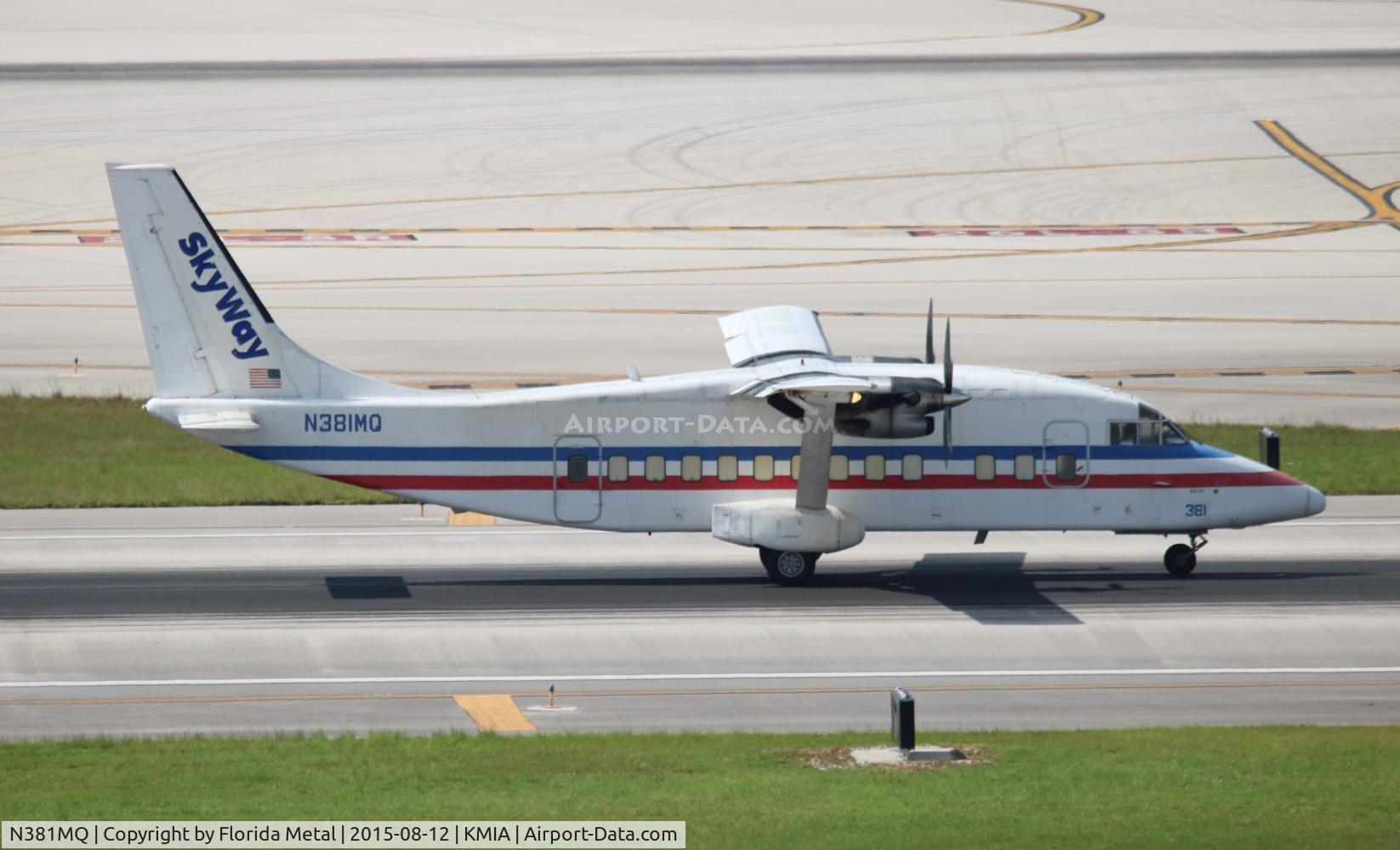 N381MQ, 1986 Short SD3-60-200 C/N SH3703, MIA 2015